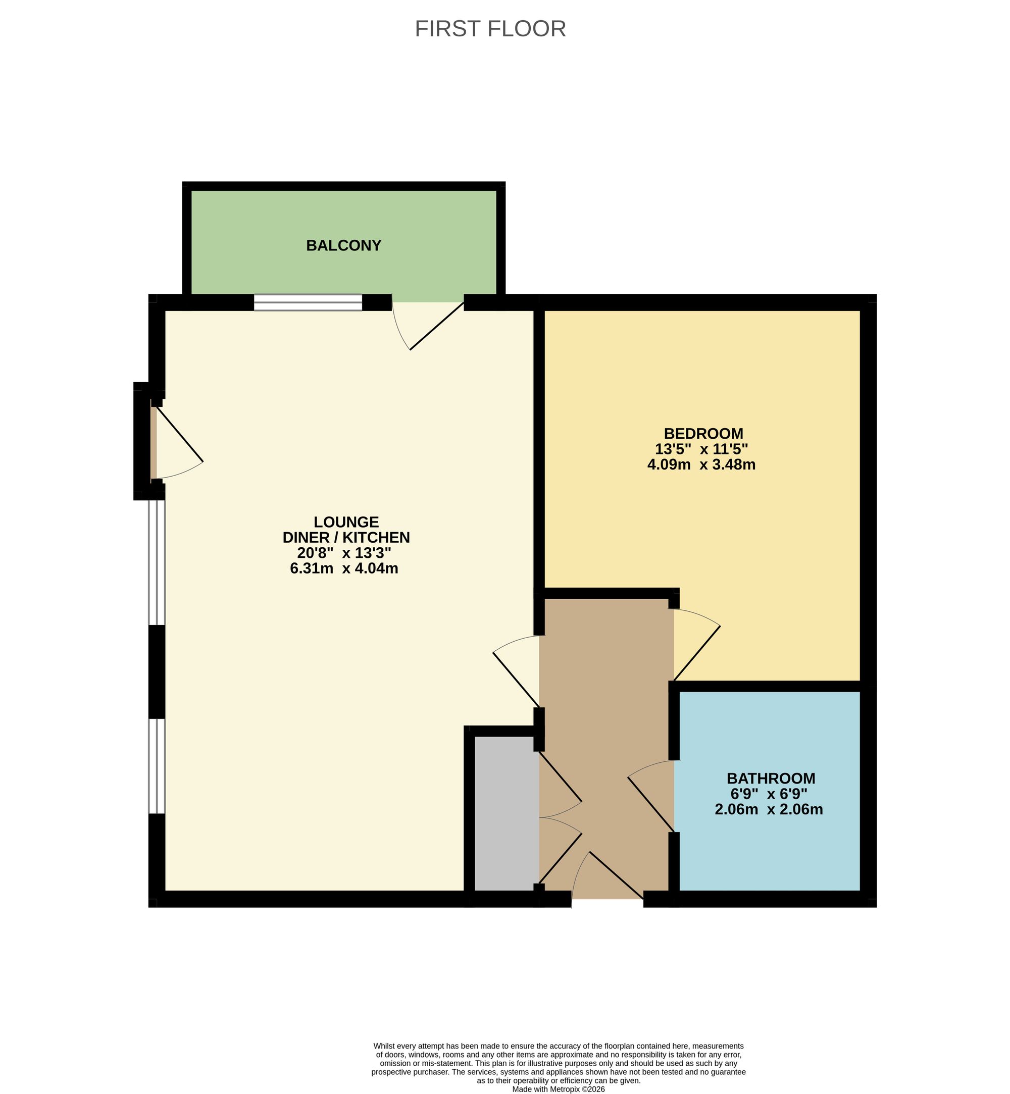 6 Arcadia, Southampton floorplan