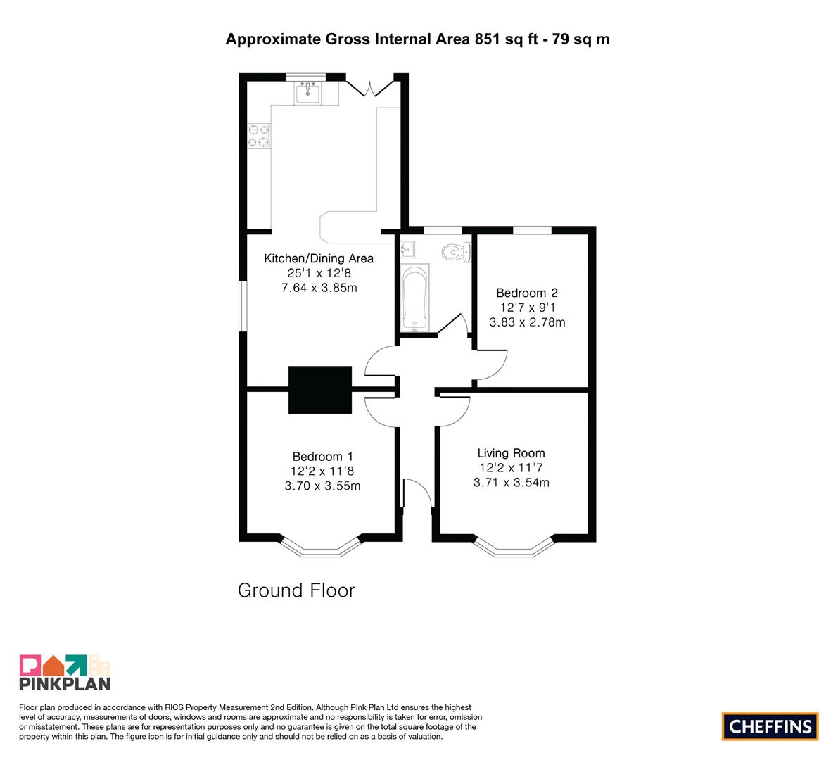 The Bays, Crowland Road, Haverhill floorplan