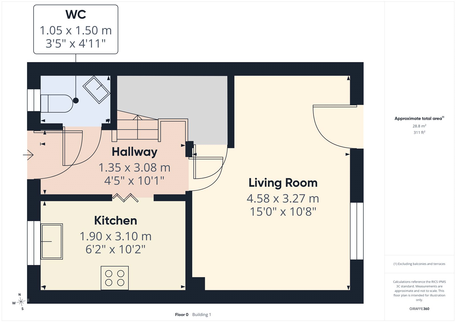 33, Irons Way, Weston-super-Mare floorplan