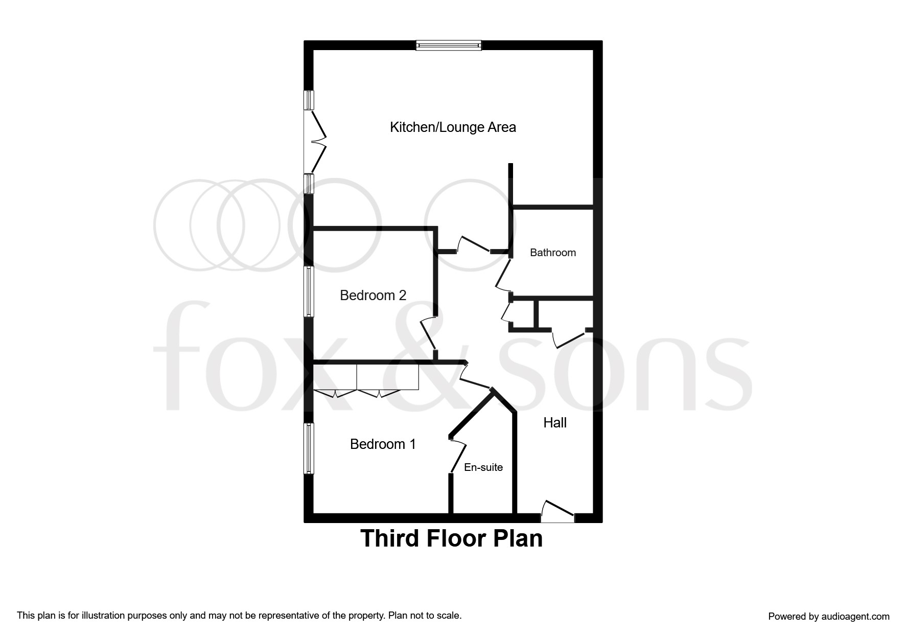 2 Bedrooms Flat for sale in Highbank, Haywards Heath RH16