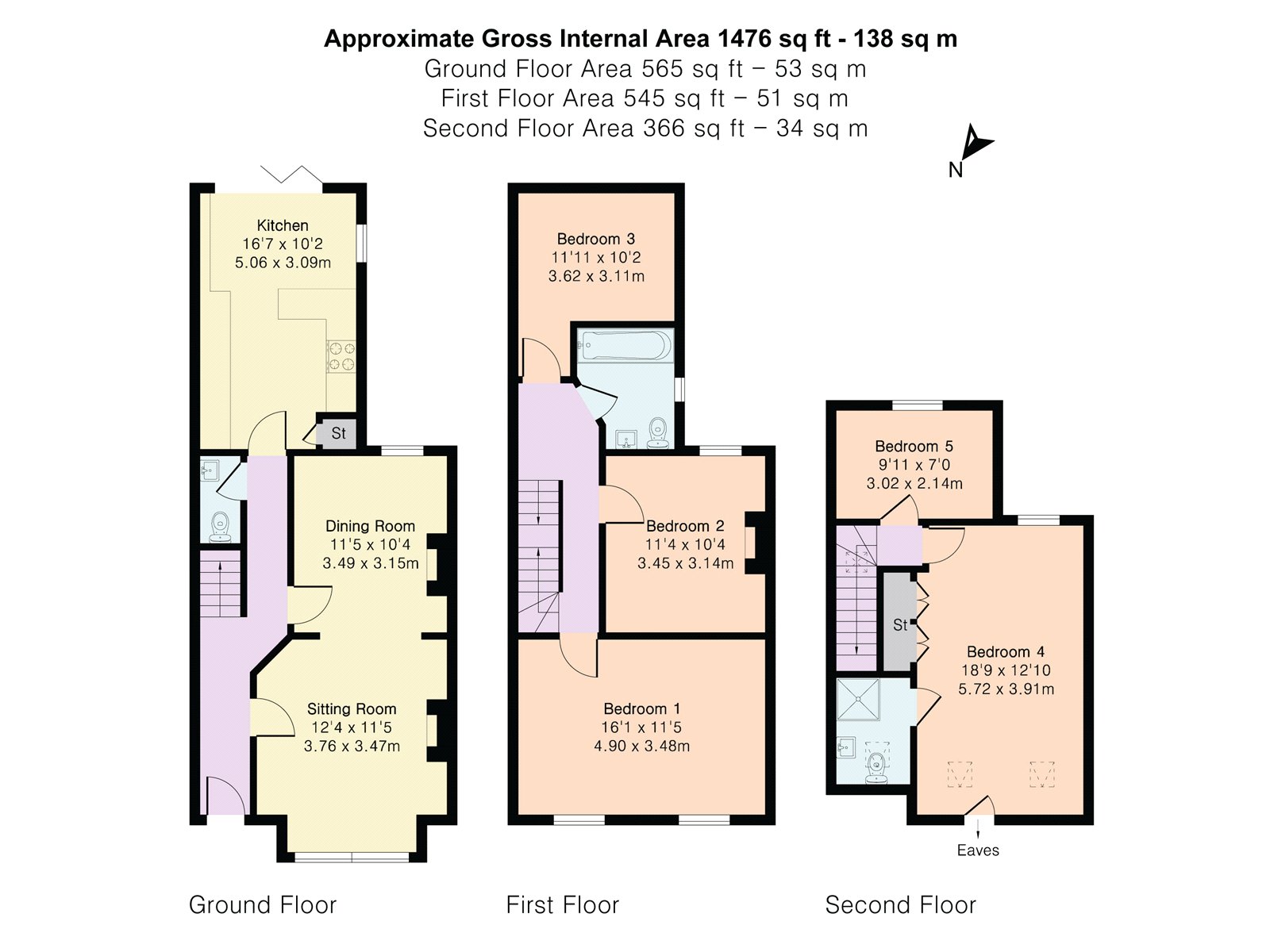 73, Ravenscroft Road, Beckenham floorplan