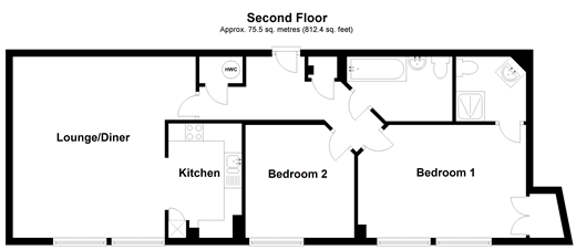 2 Bedrooms Flat for sale in Nevill Street, Tunbridge Wells, Kent TN2