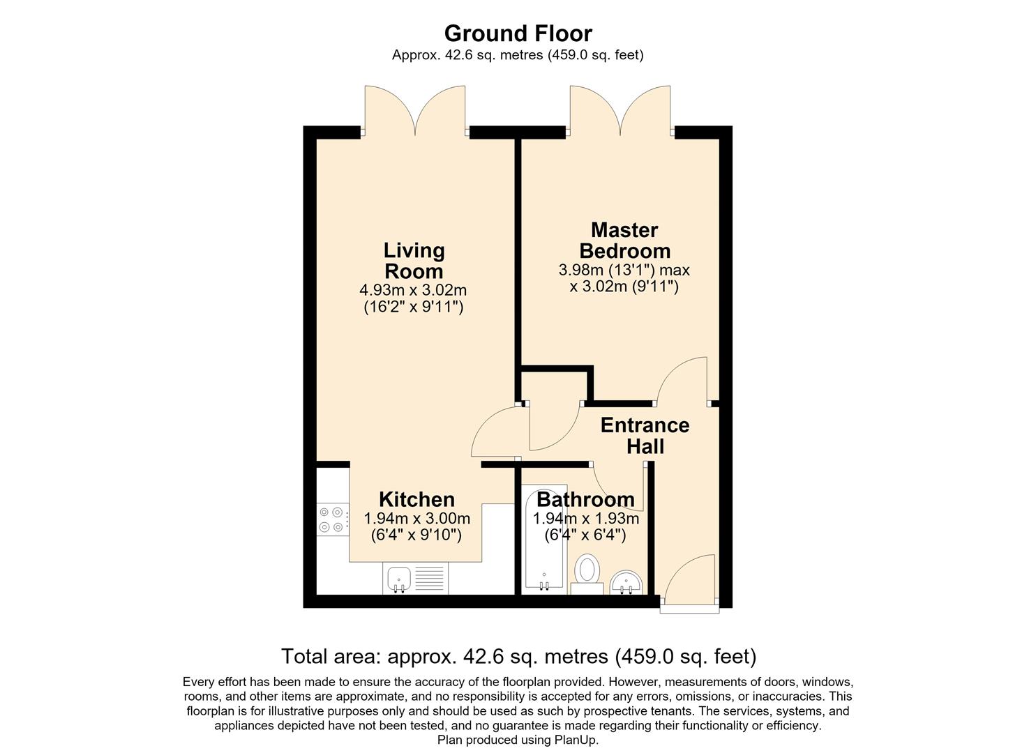 Quintin Gurney House, Keswick floorplan