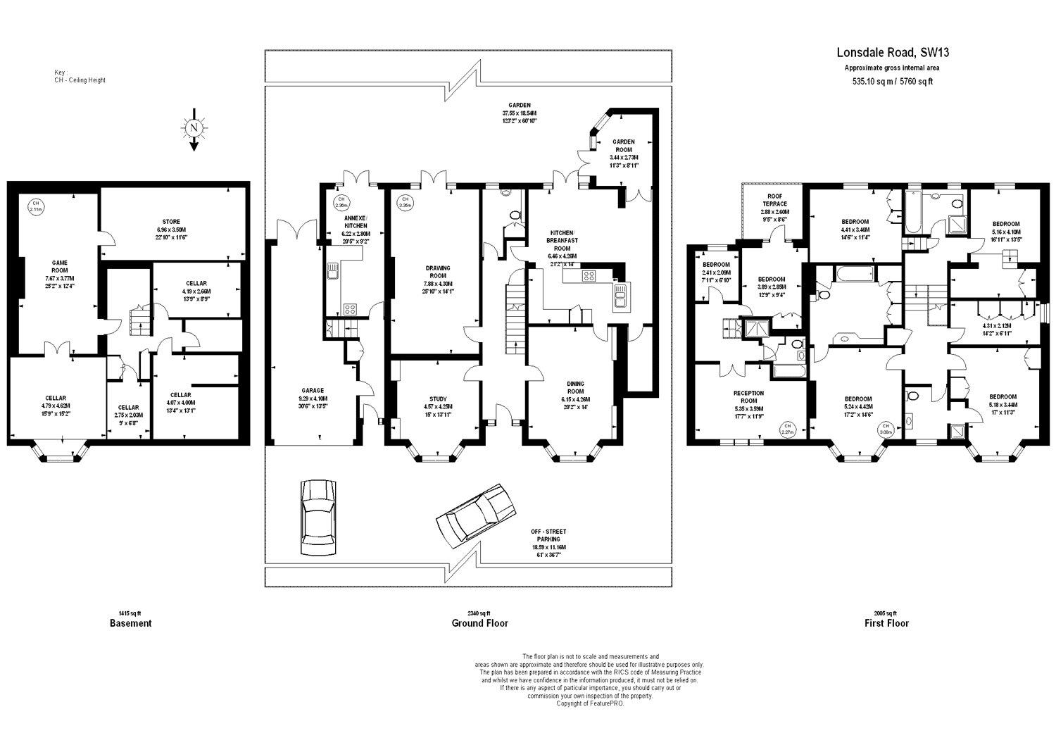 6 Bedrooms Detached house to rent in Lonsdale Road, Barnes, London SW13