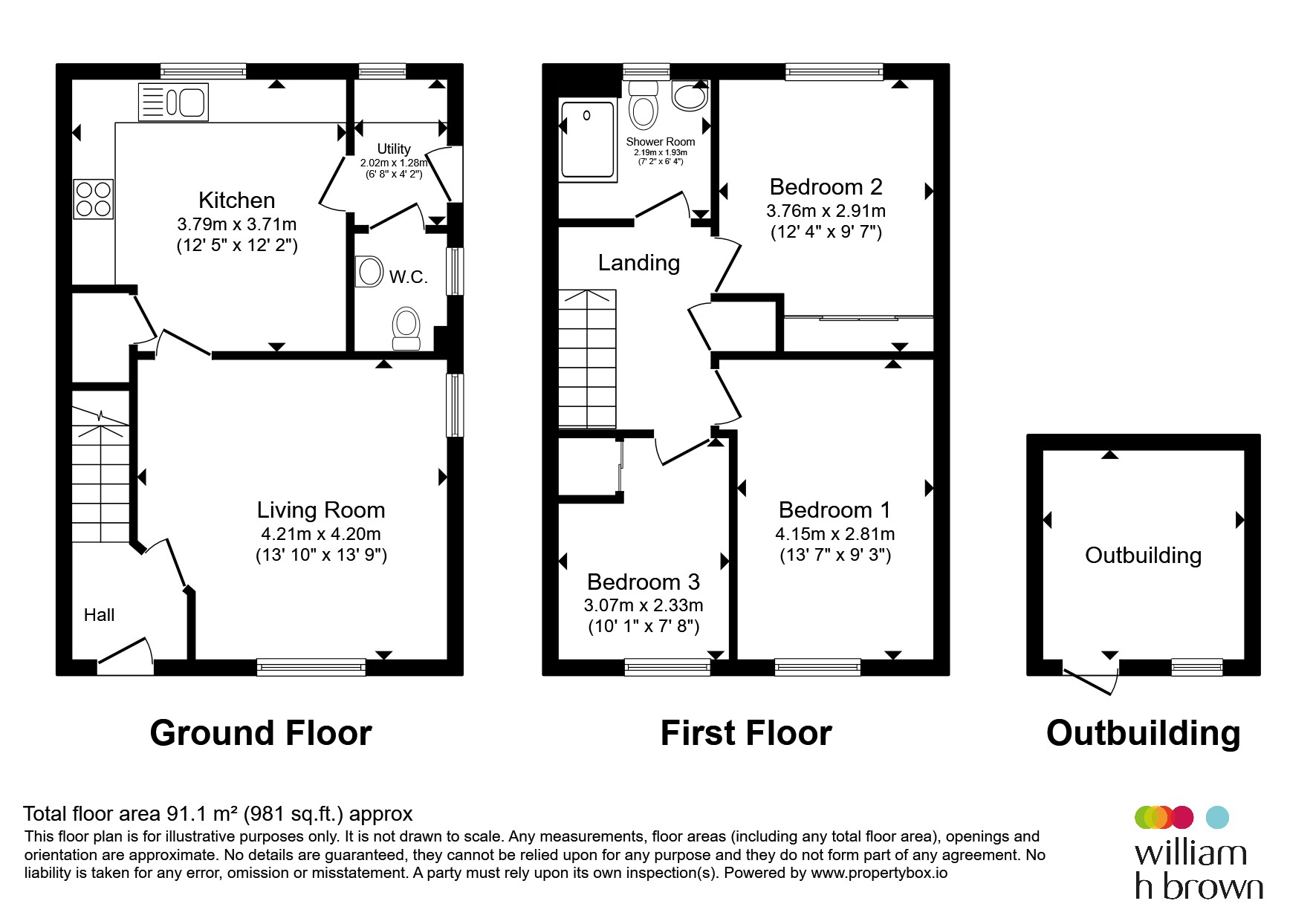 175, London Road, Brandon floorplan