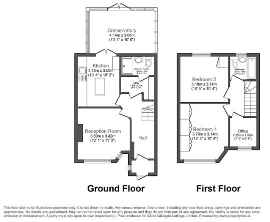 10, Orchard Close, Uxbridge floorplan