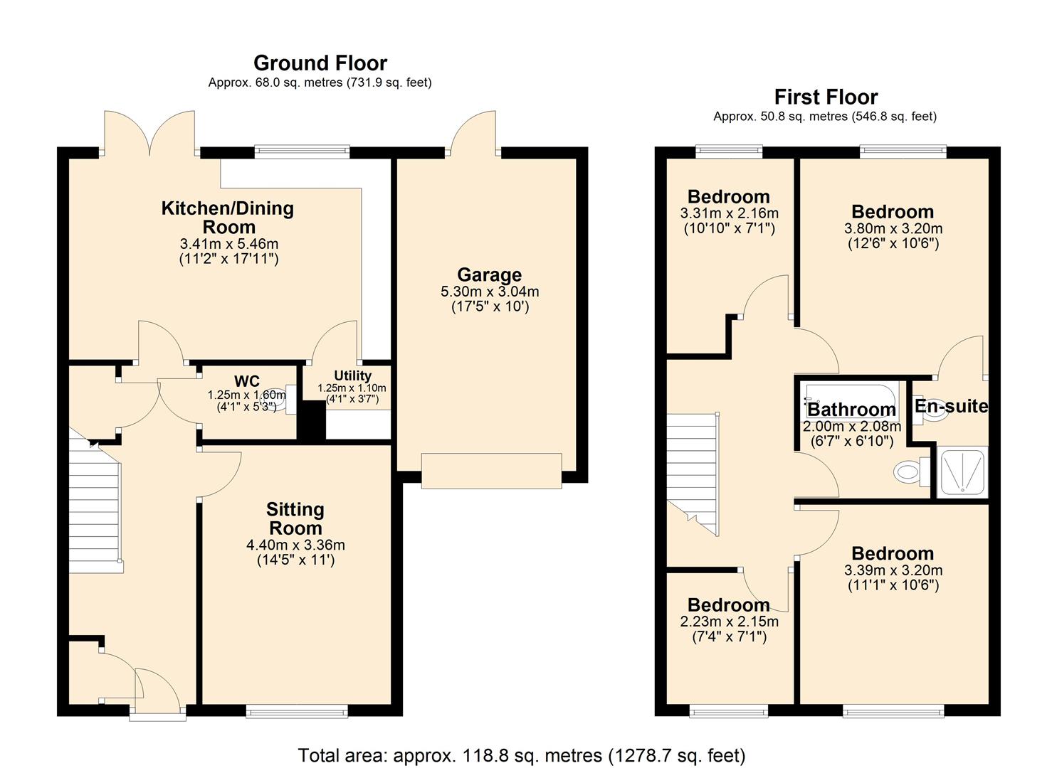 3, Farmers Meadow, Golborne floorplan