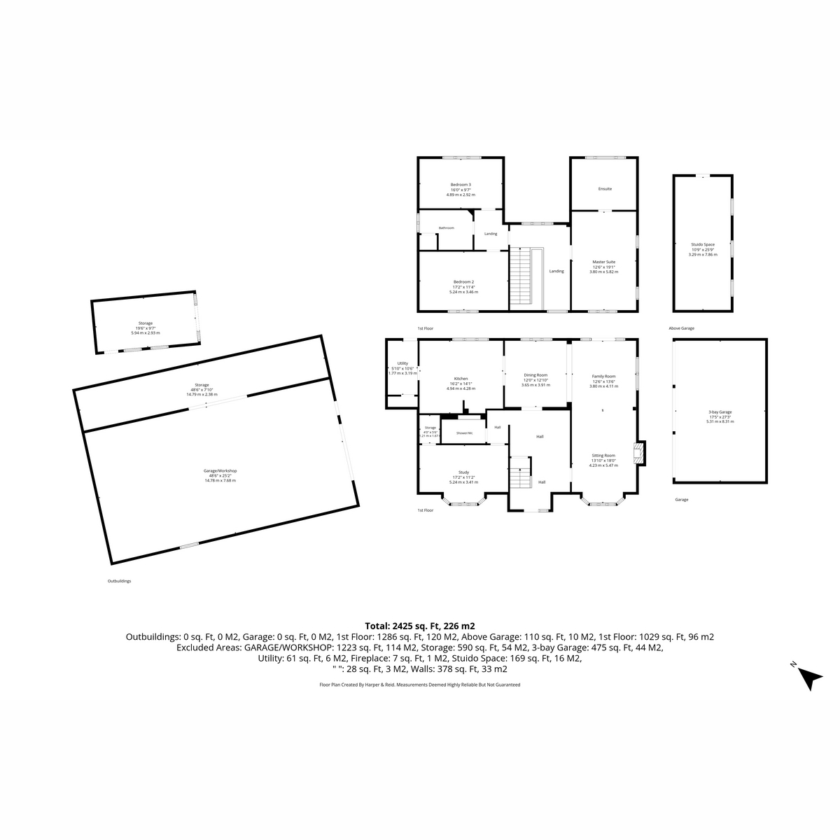 3, Wood Lane, Bedford floorplan