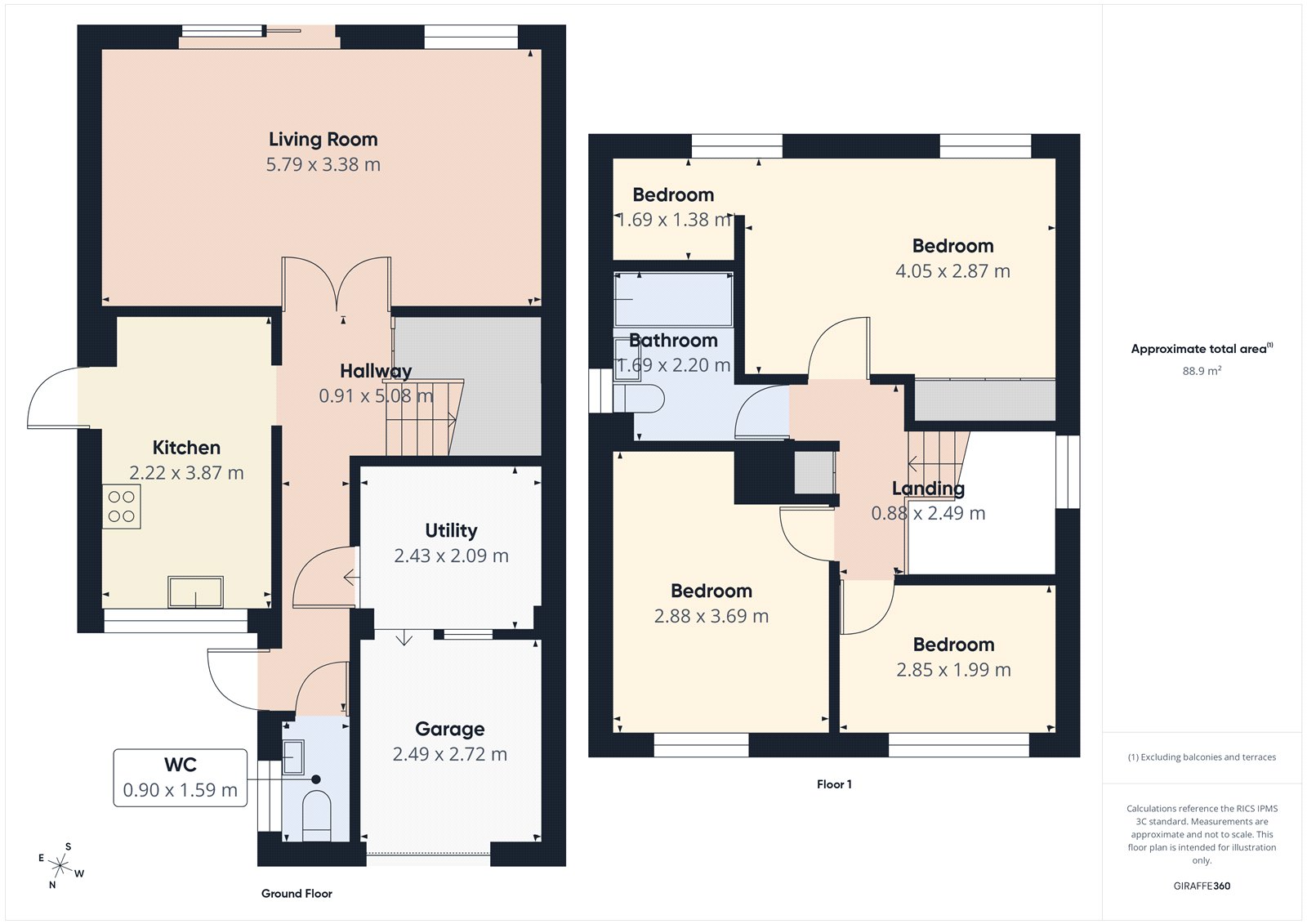9, Copford Lane, North Somerset floorplan