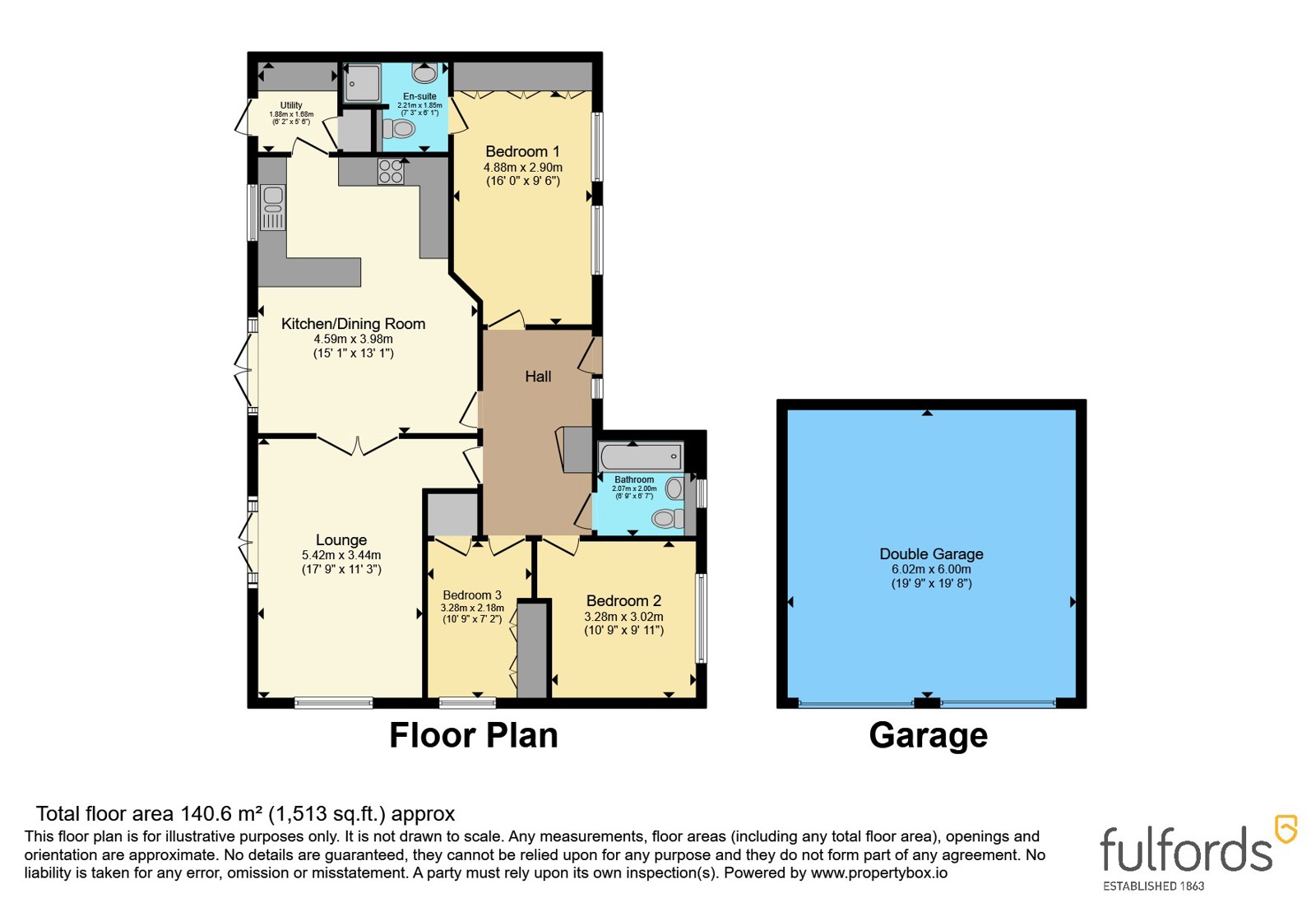 8, Sawfield Drive, Totnes floorplan
