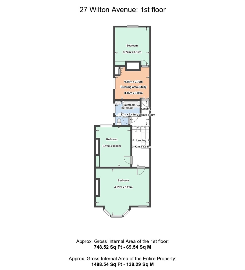 27, Wilton Avenue, SOUTHAMPTON floorplan