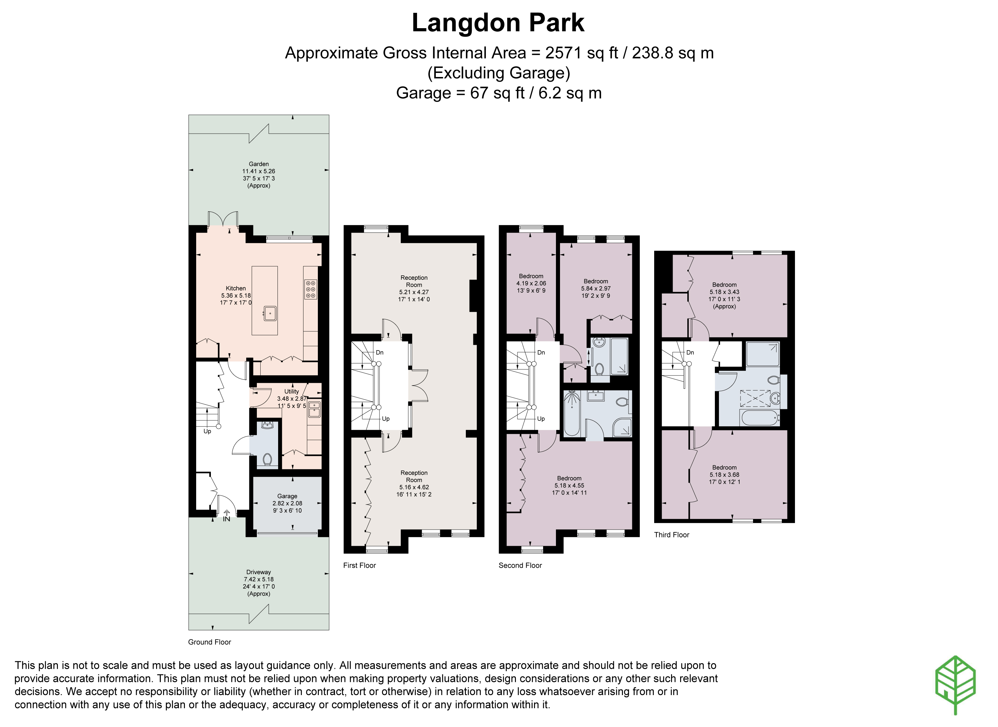 37, Langdon Park, Middlesex floorplan
