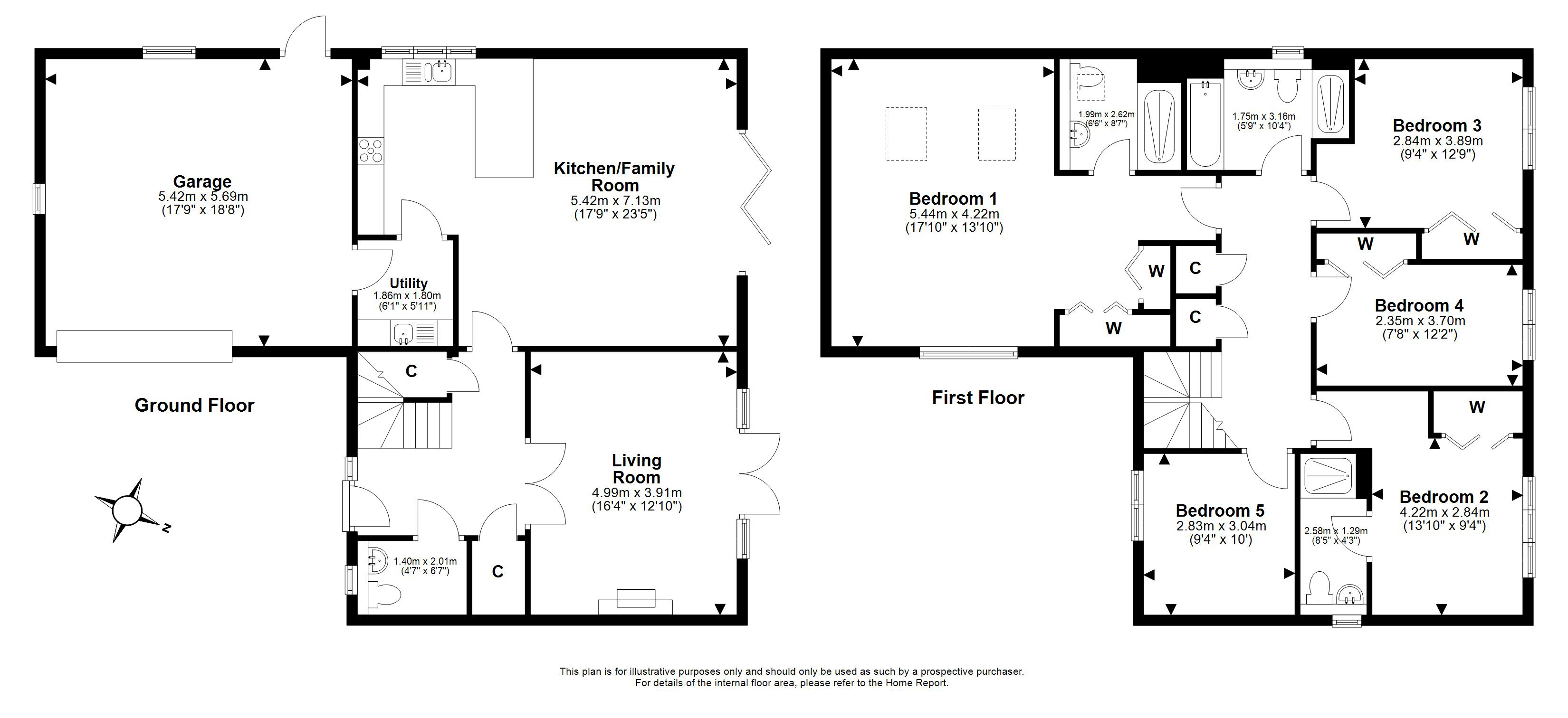 28, Hawick Place, Millerhill floorplan