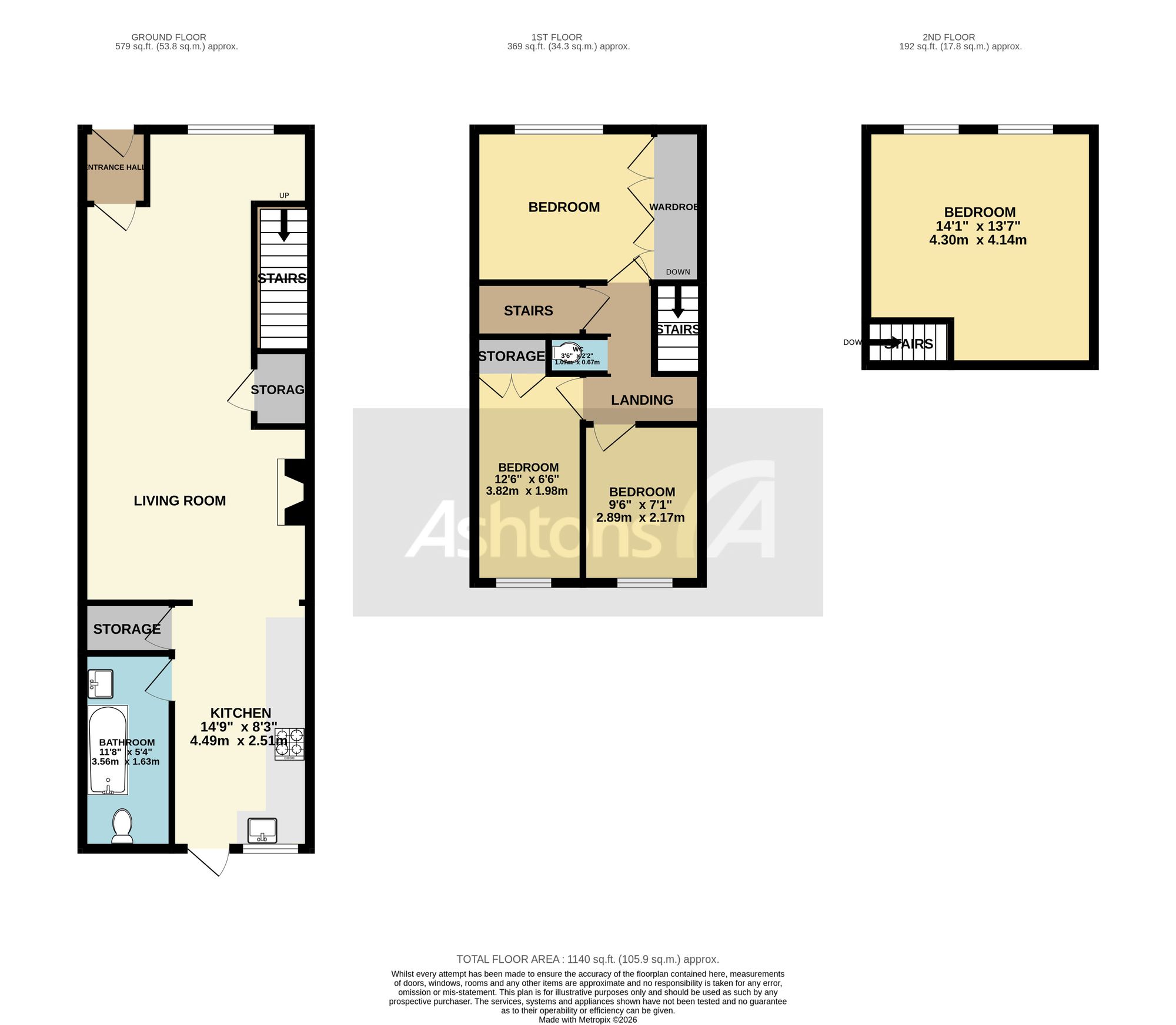 6 Morden Avenue, Wigan floorplan