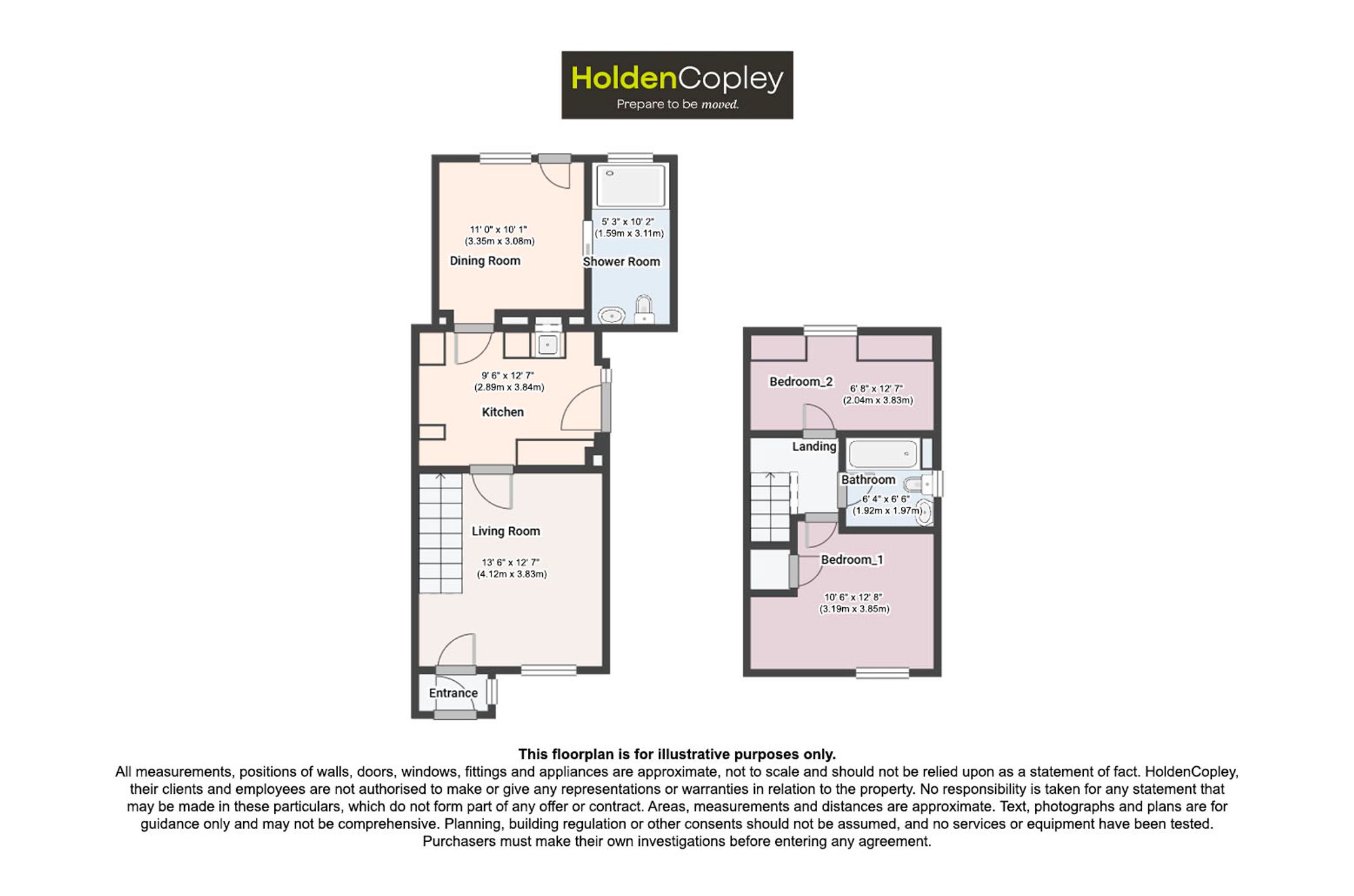 6 Hatton Crofts, Nottingham floorplan