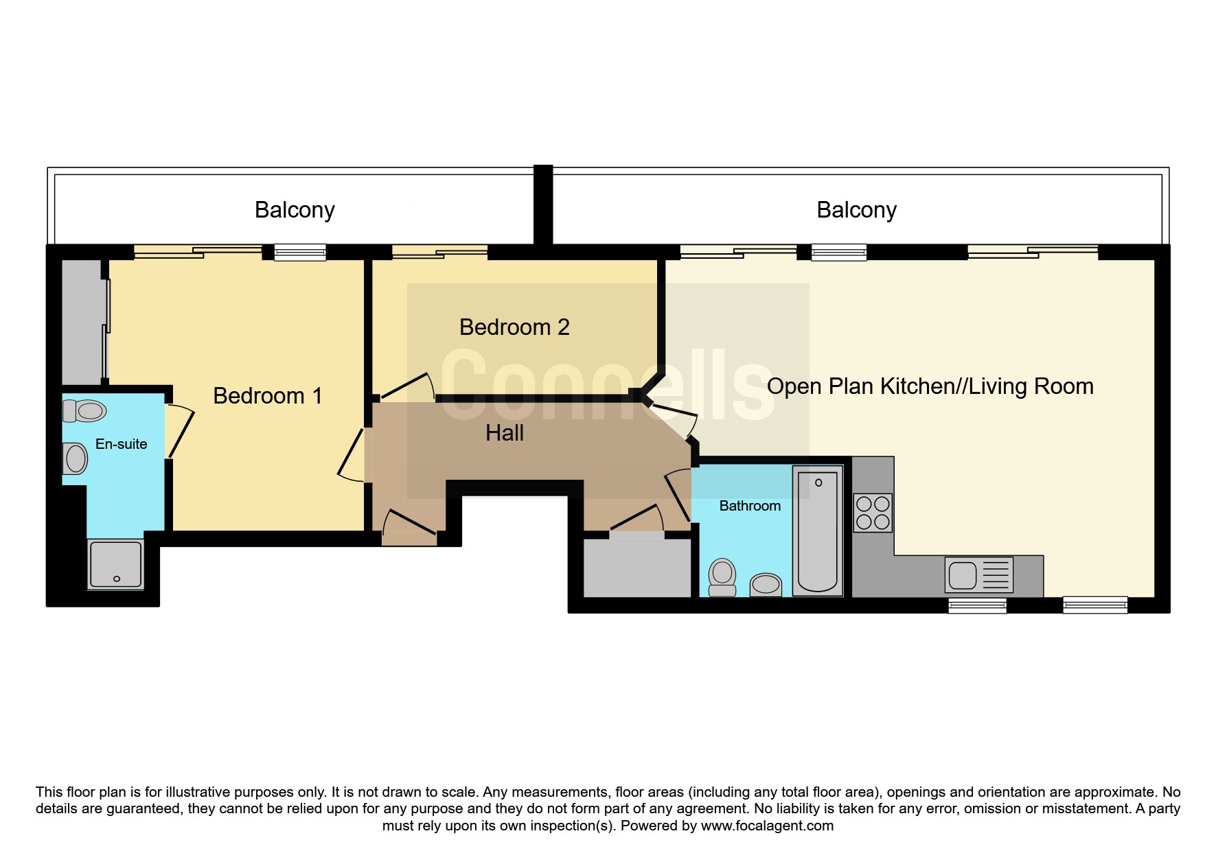 Apartment 74, Alexandra House, 47, Rutland Street, Leicester floorplan
