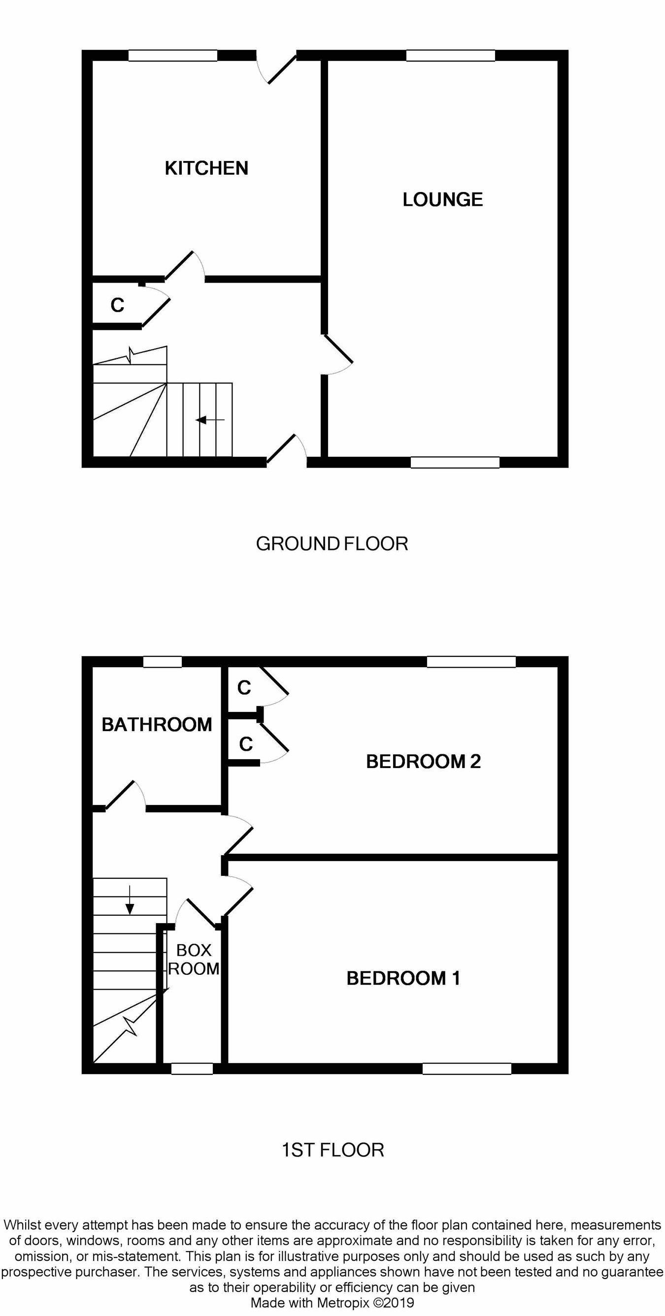 2 Bedrooms Terraced house for sale in Doon Way, Kirkintilloch, Glasgow G66