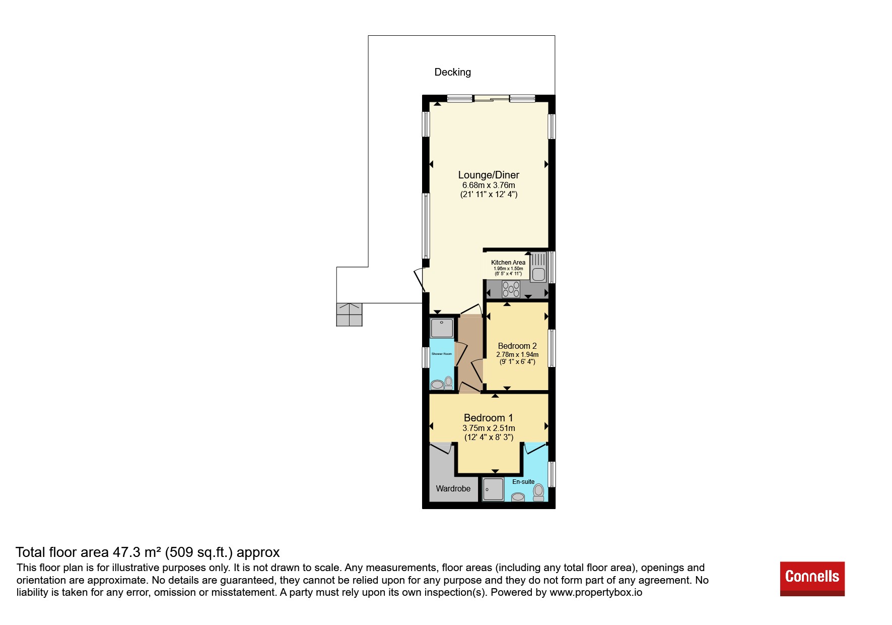Lodge 6, Colchester Country Park, Cymbeline Way, Colchester floorplan