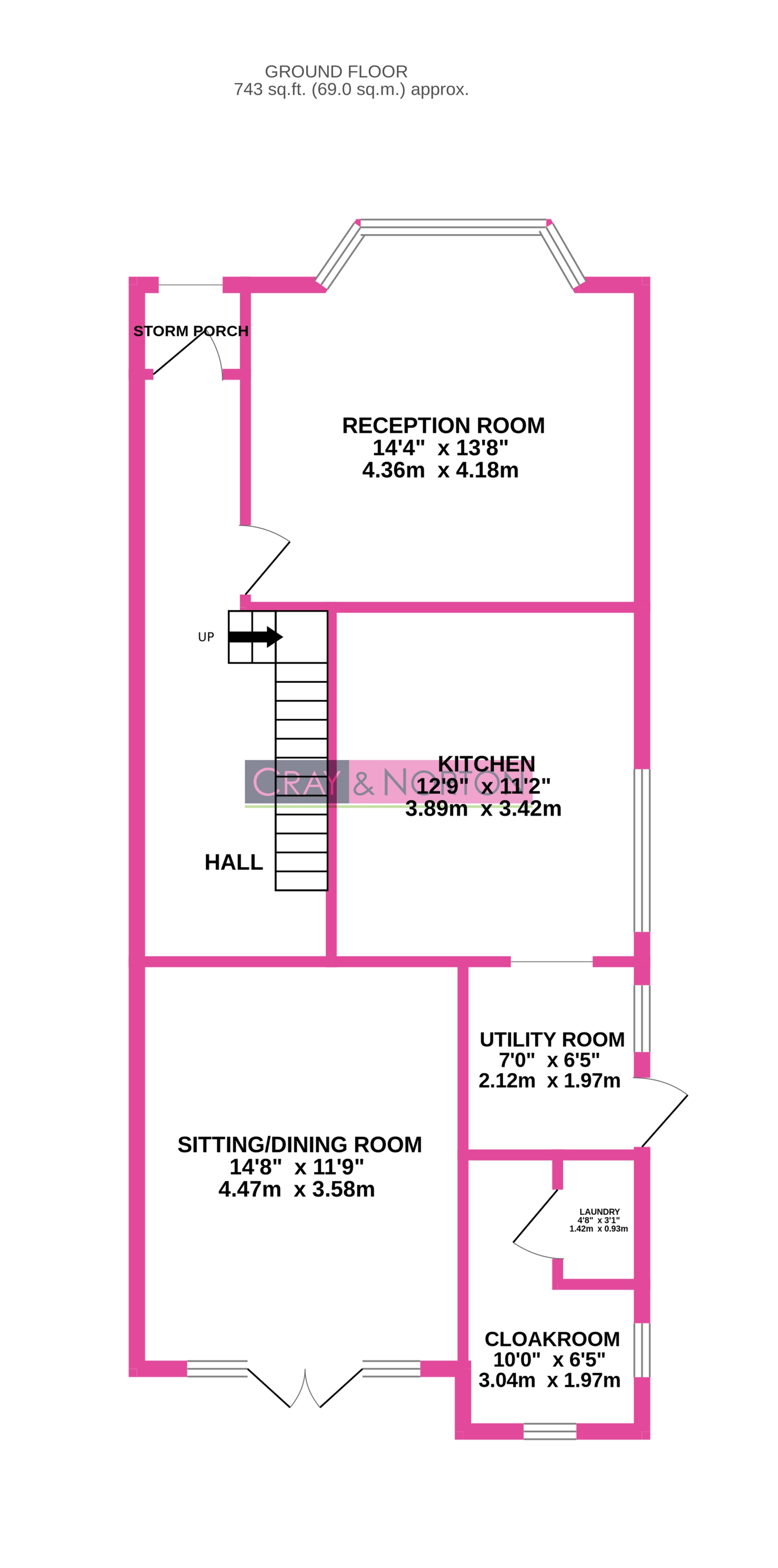 21, Vincent Road, Croydon floorplan