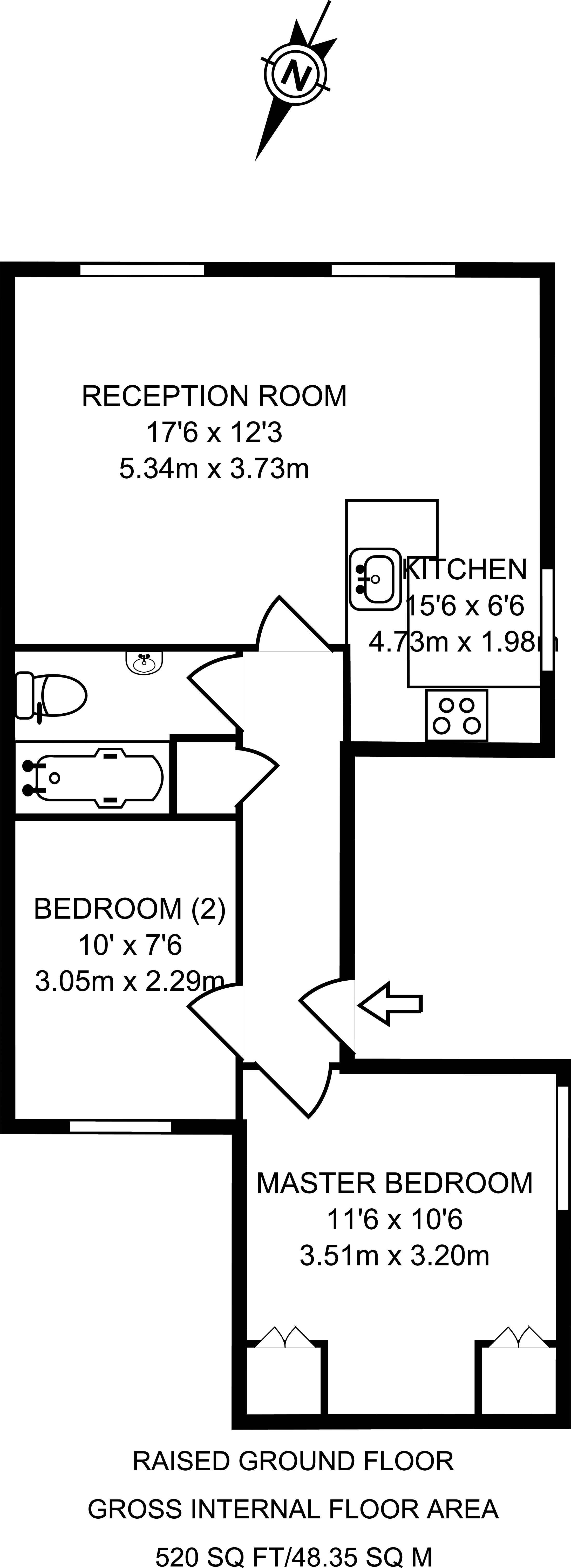 2 Bedrooms Flat to rent in Artesian Road, Artesian Village W2