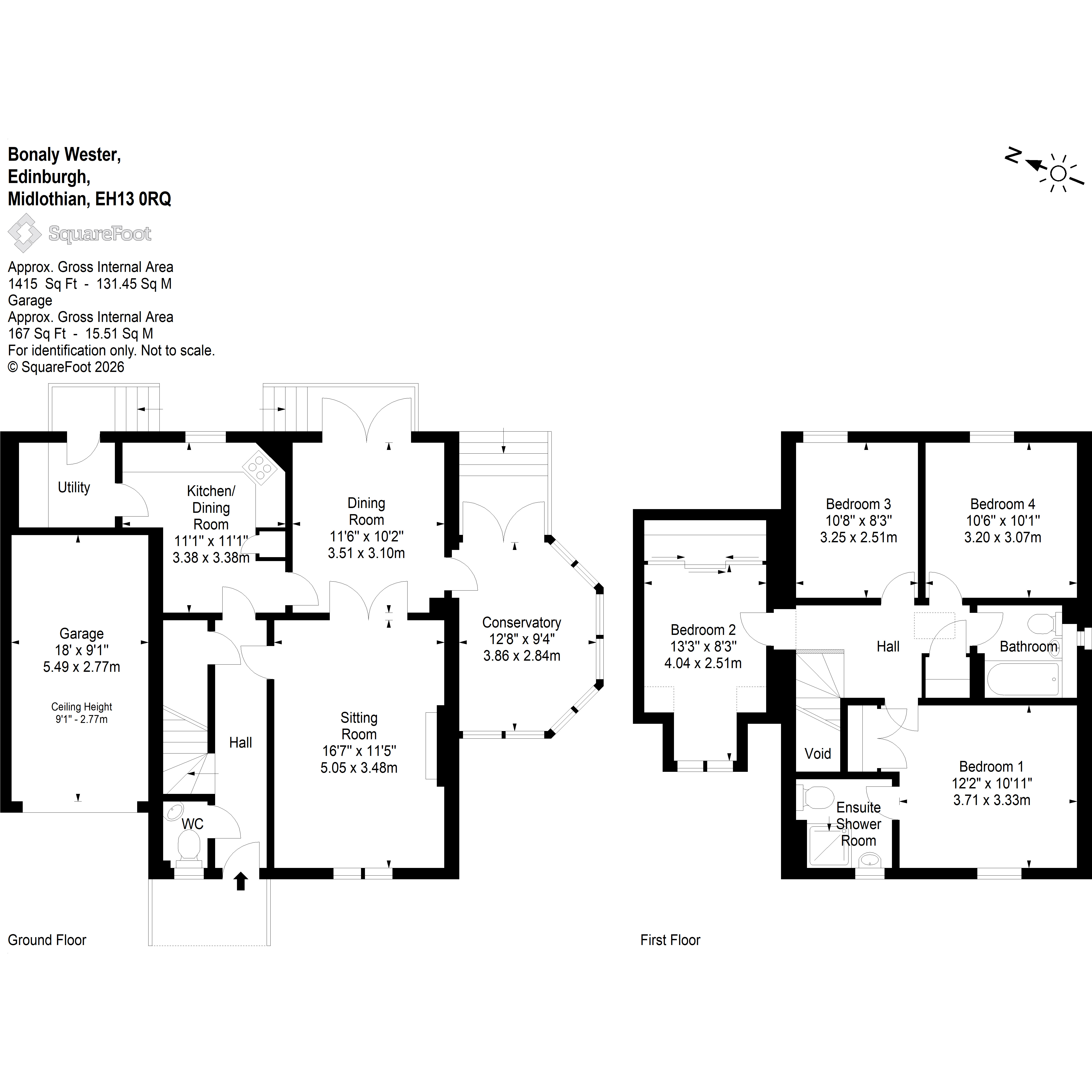 25, Bonaly Wester, Edinburgh floorplan