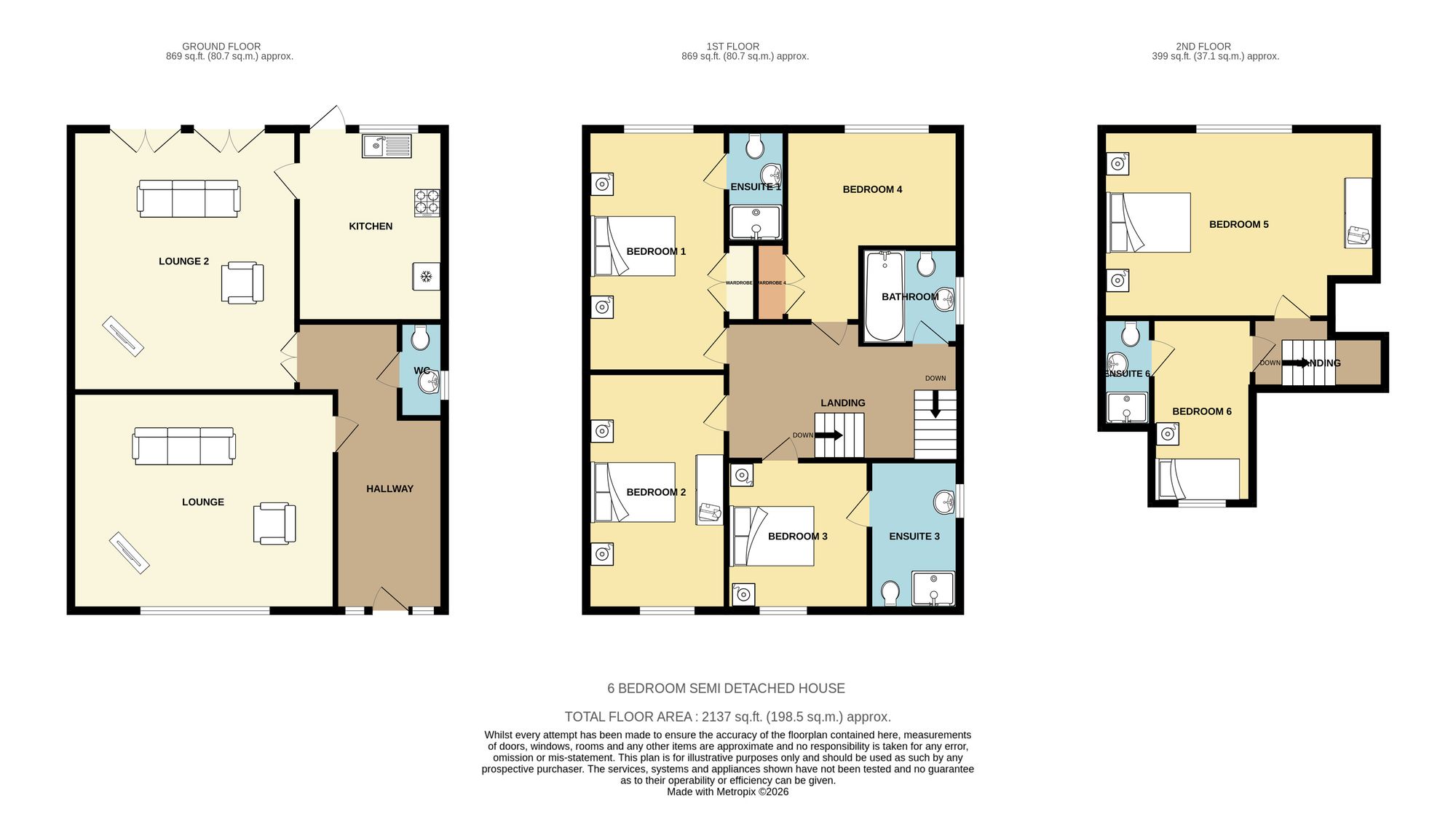 54 Ravens Lodge Terrace, Dewsbury floorplan