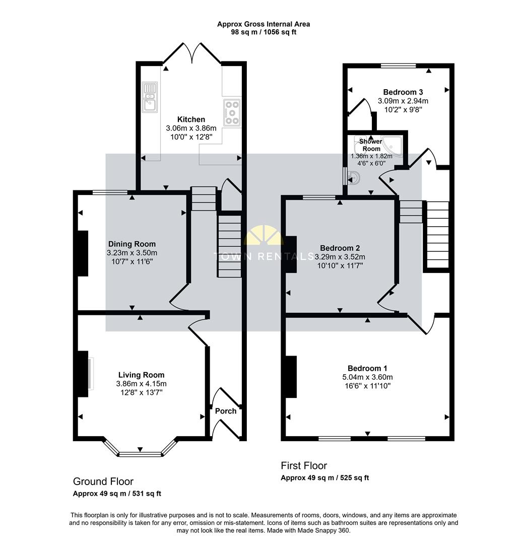 17, Monceux Road, Eastbourne floorplan