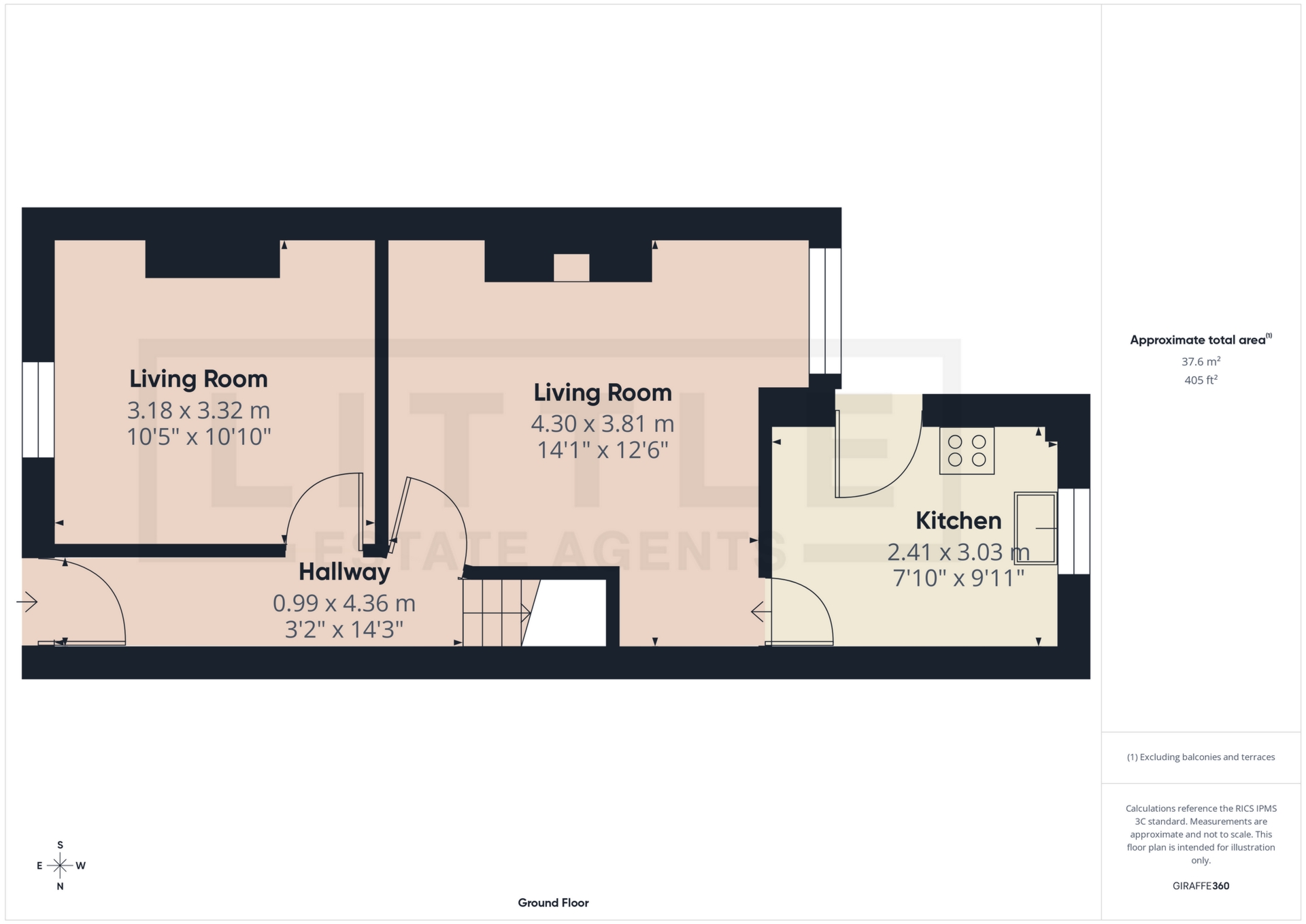 34, Cyprus Street, Prescot floorplan