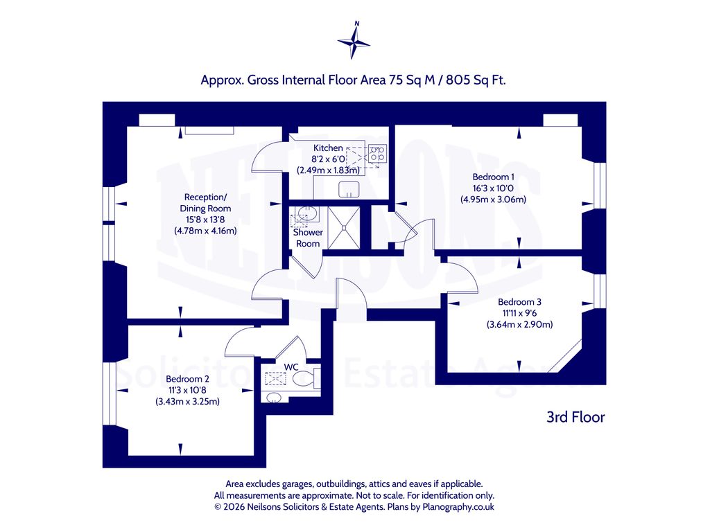 4/7 Gladstone Terrace, Edinburgh, EH9 1LX floorplan