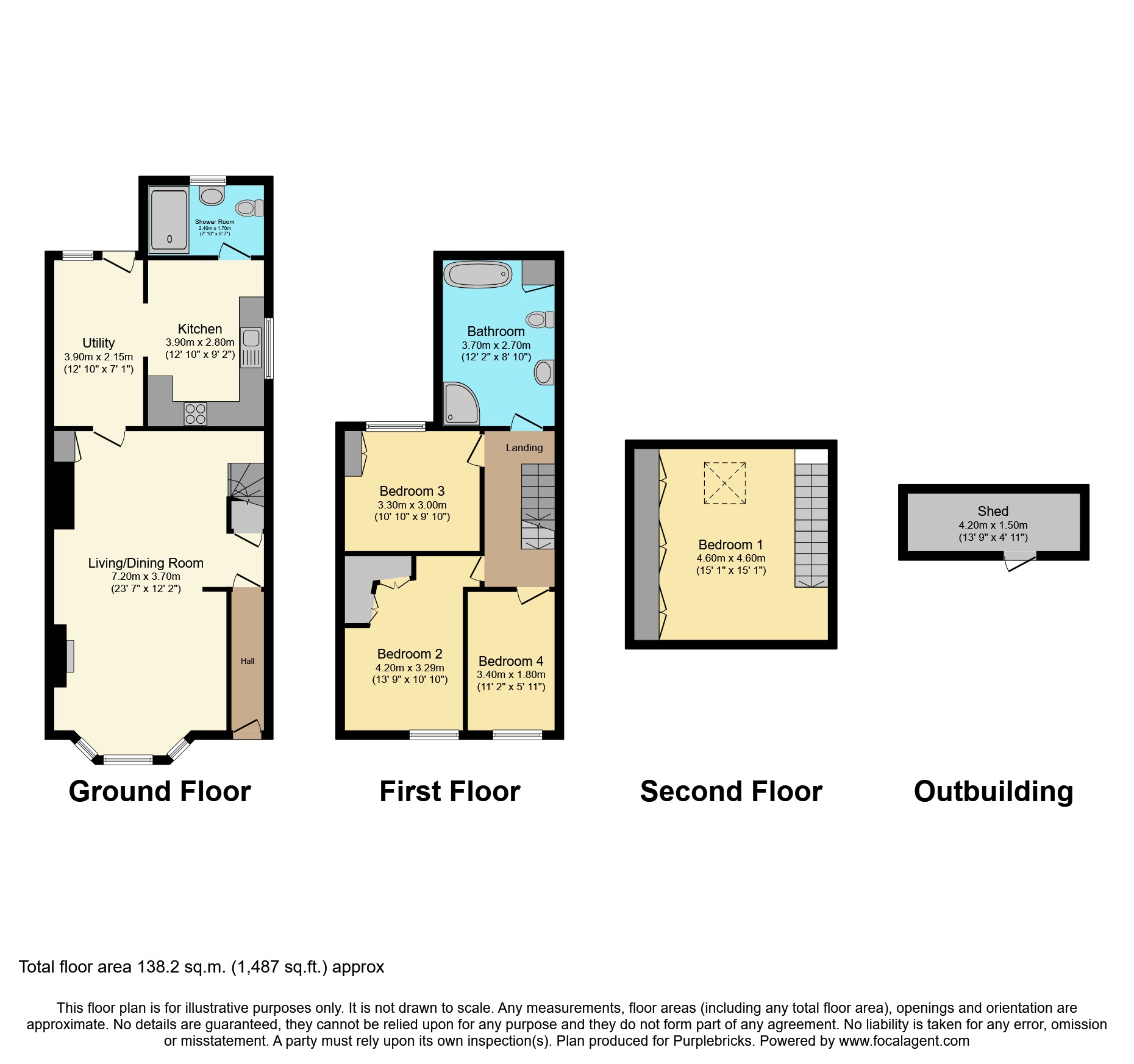 18, Cromwell Street, Abertillery floorplan