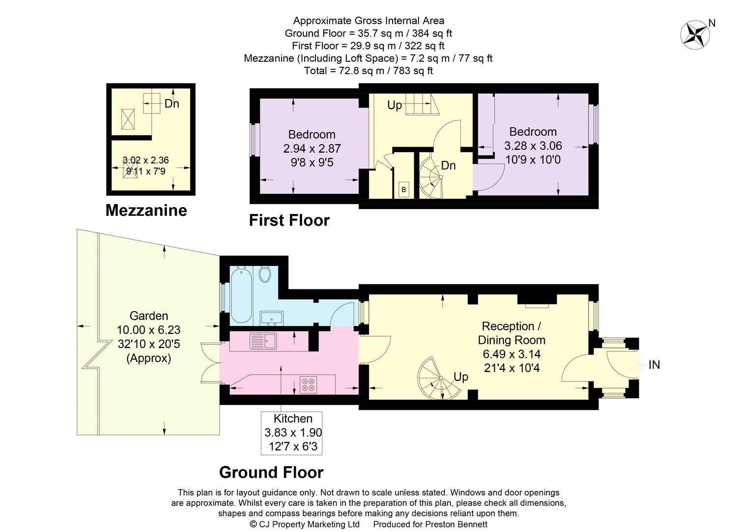 2 Bedrooms Terraced house for sale in Windmill Street, Bushey Heath WD23