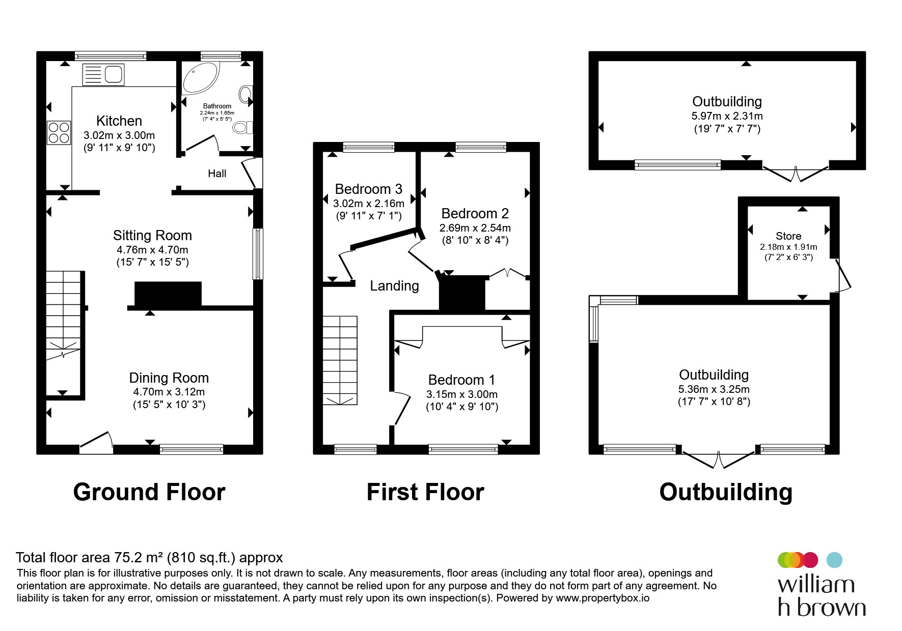 Bells Corner Cottage, 1, Bells Lane, DISS floorplan