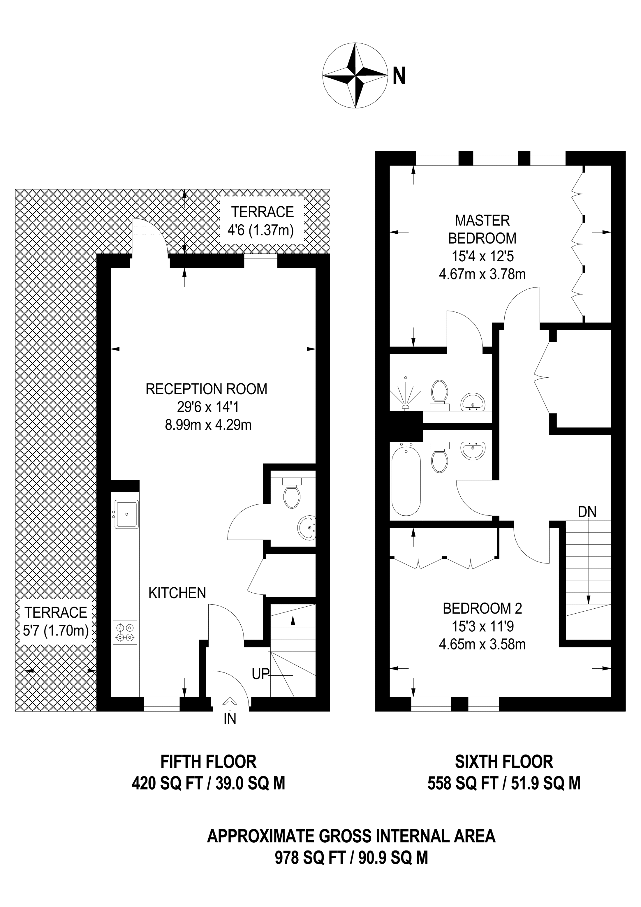 2 Bedrooms Flat to rent in The Textile Building, Hackney E9