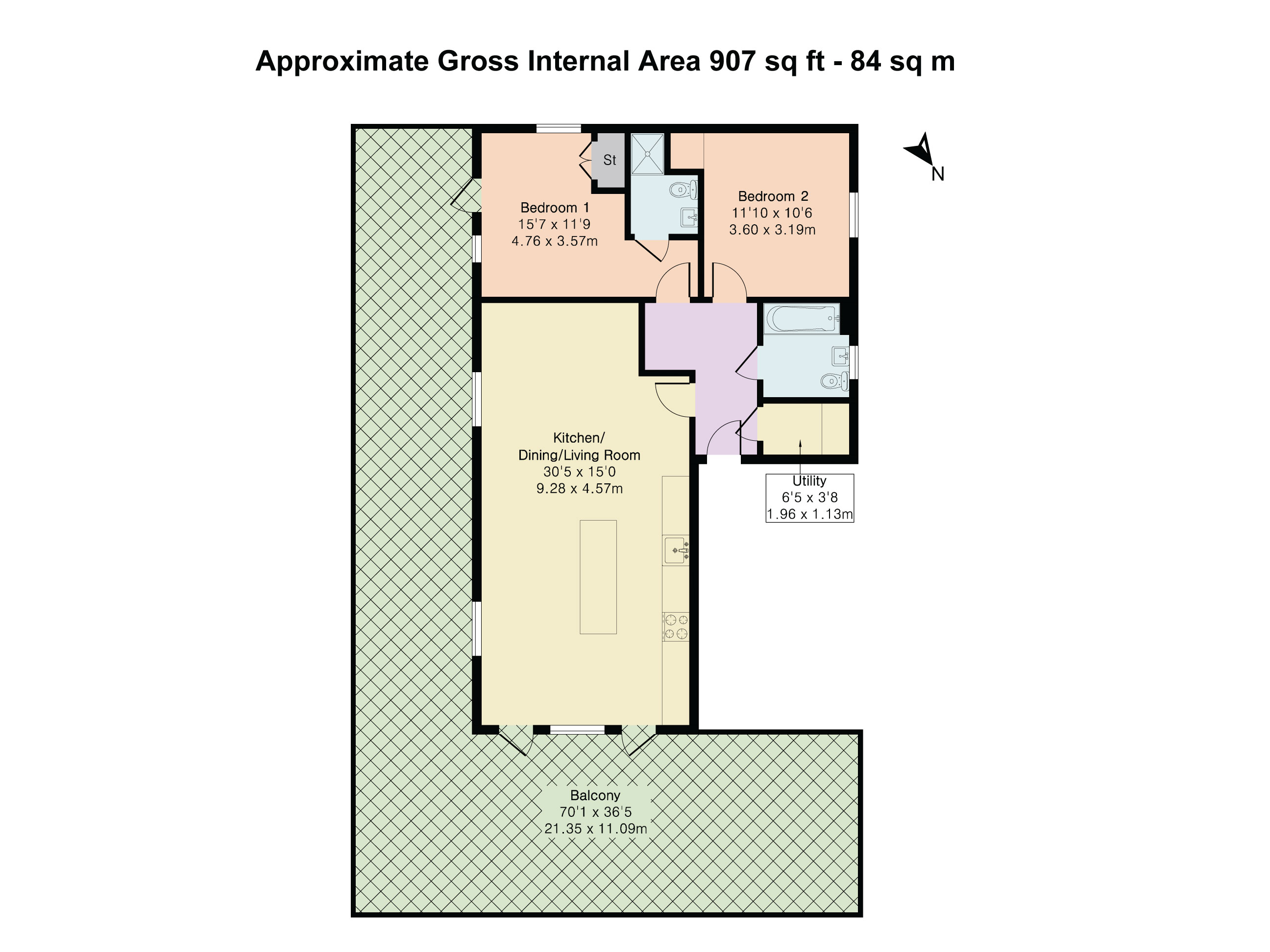 30, Patagonia Way, Cambridge floorplan