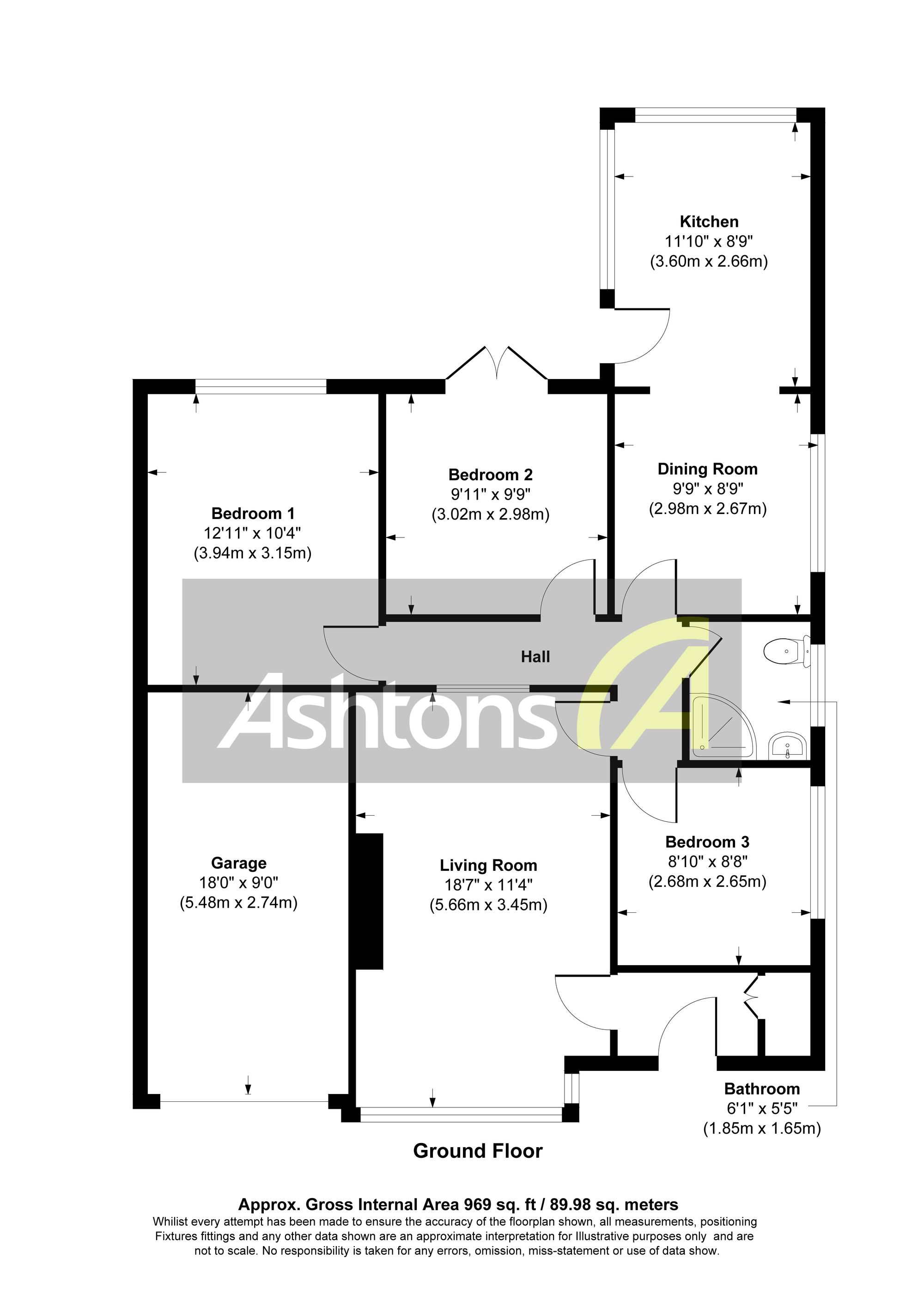 172 Windsor Road, Wigan floorplan