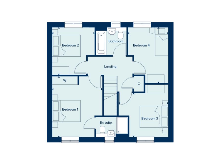31, Racecourse Road, Scarborough floorplan