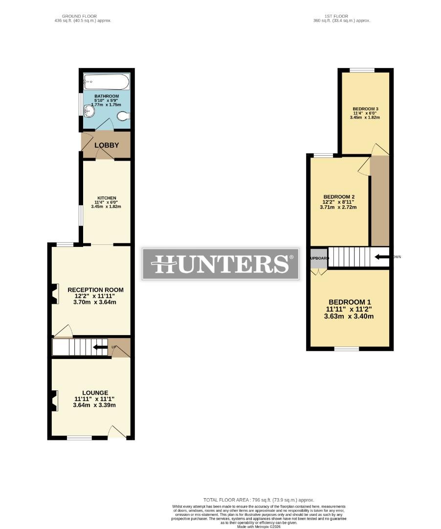 19, Alexandra Road, Scunthorpe floorplan