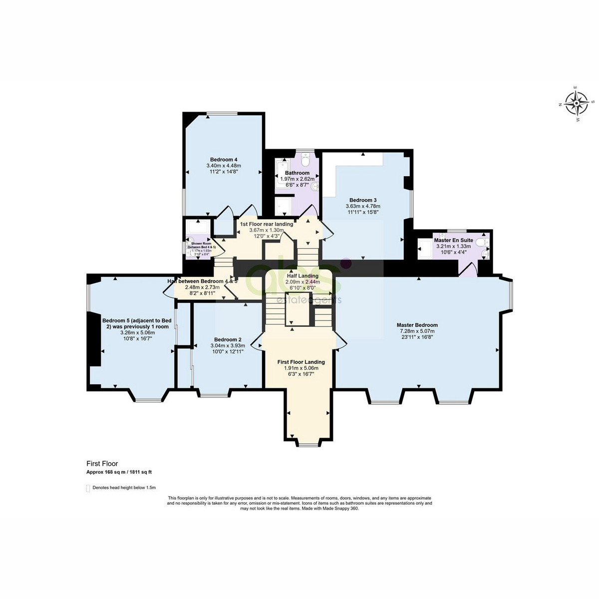 Greyfriars House, 8 Queen Street, Elgin floorplan