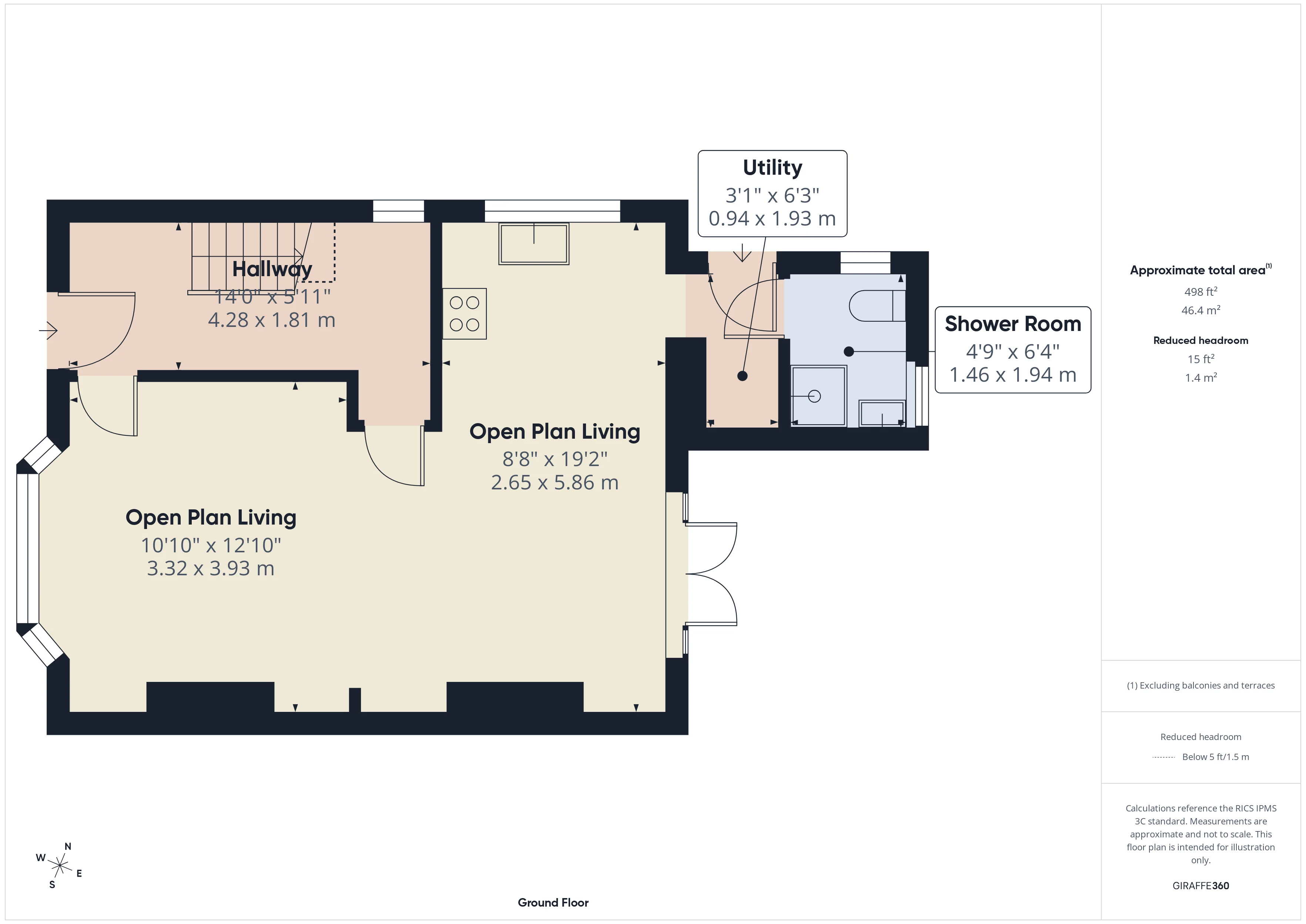54, Smithfield Road, Market Drayton floorplan