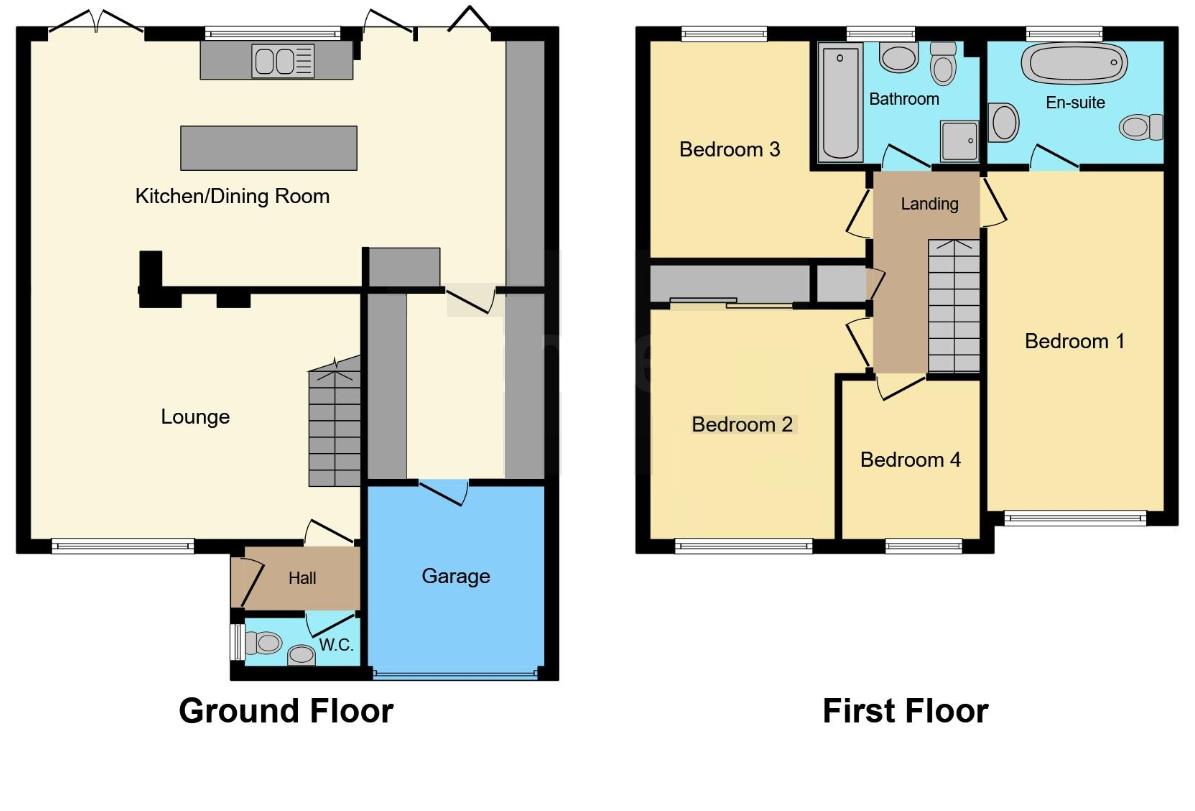 8, Borrowdale Close, Earl Shilton floorplan