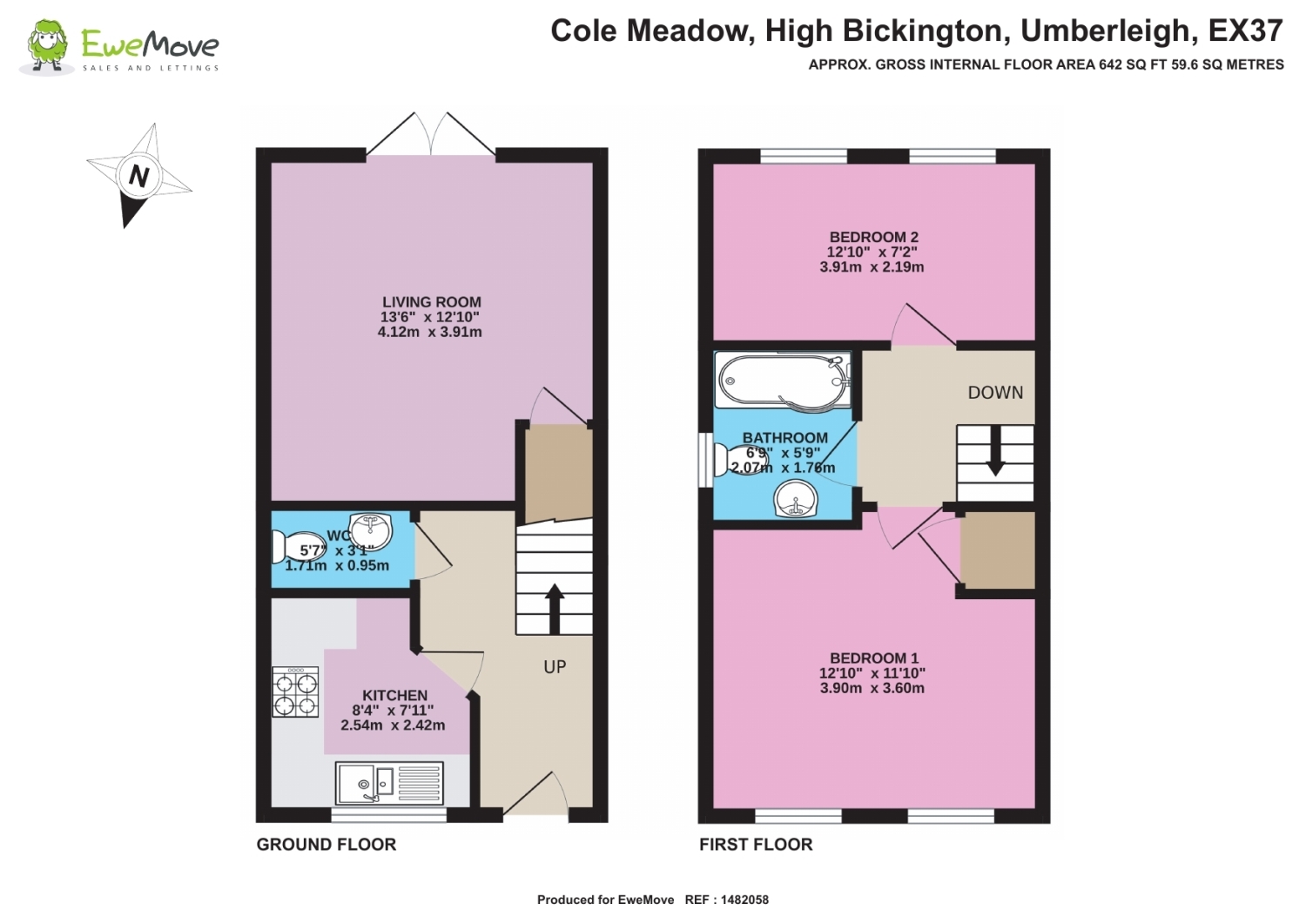 4, Cole Meadow, Umberleigh floorplan