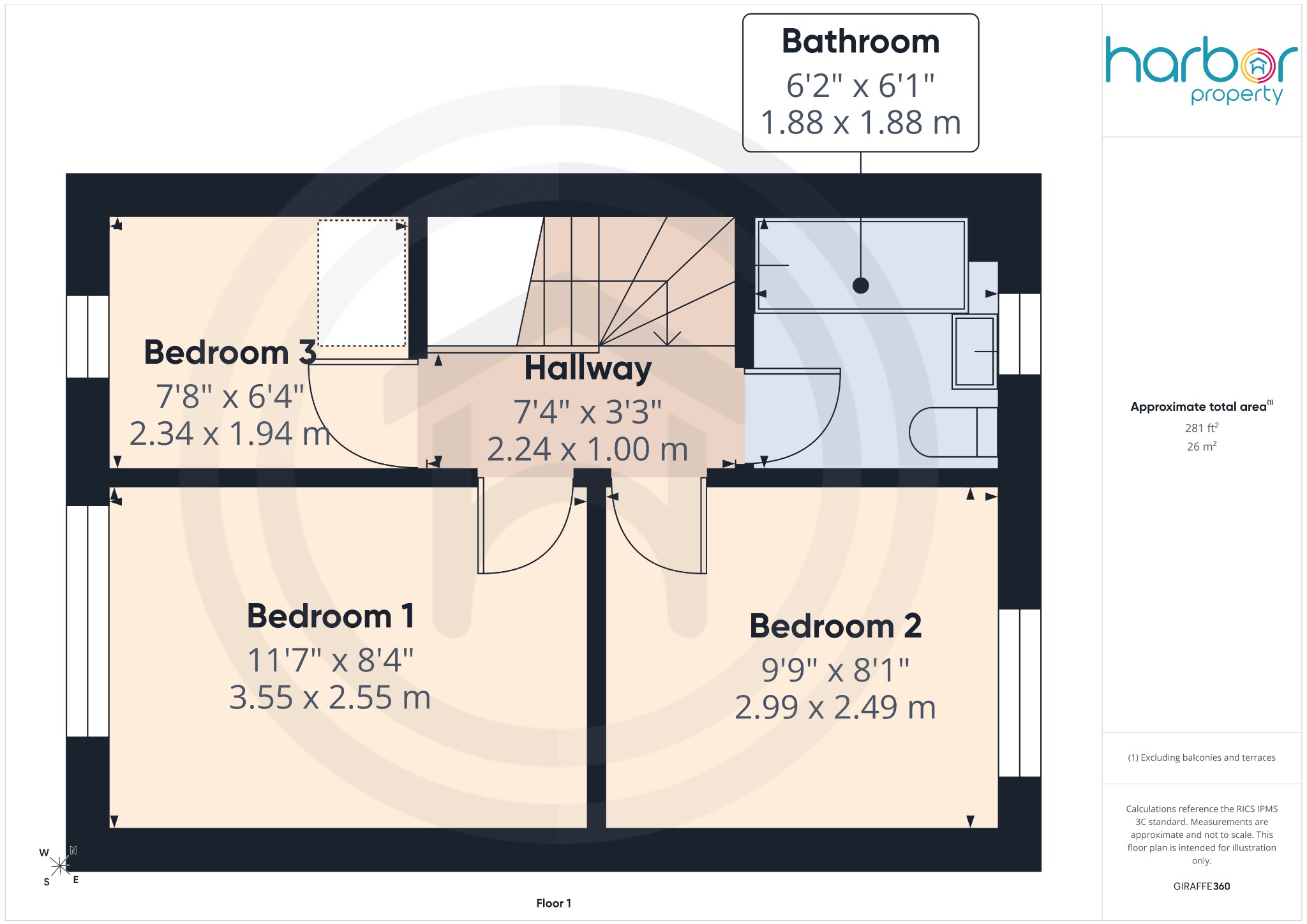 Solway Road, Glasgow floorplan