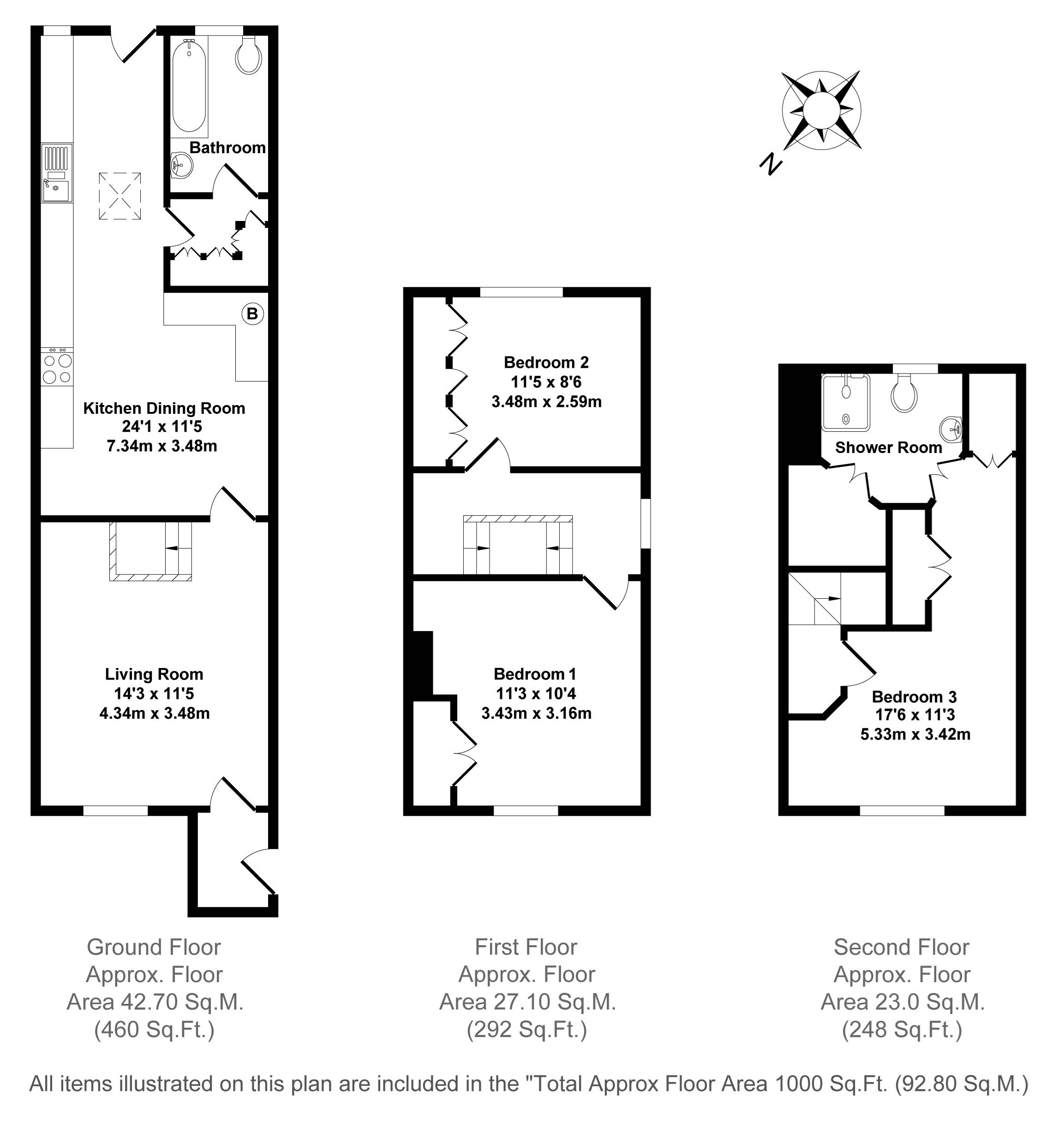 1, Lodge Terrace, Chipping Norton floorplan