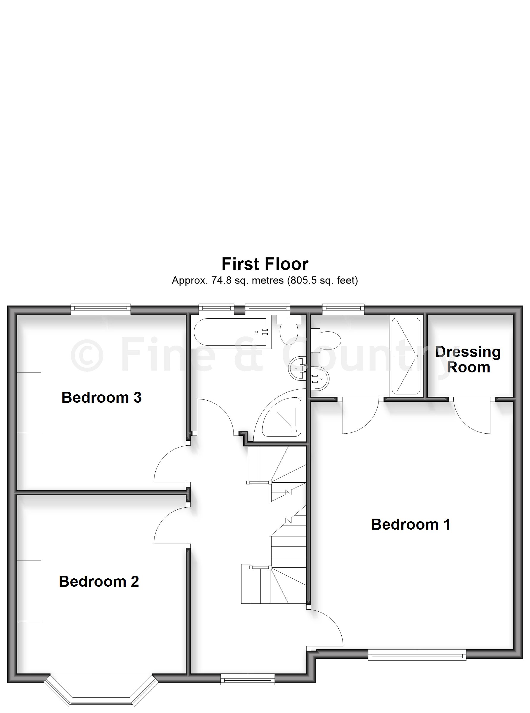 Rawal Pindi, Swains Road, Bembridge floorplan