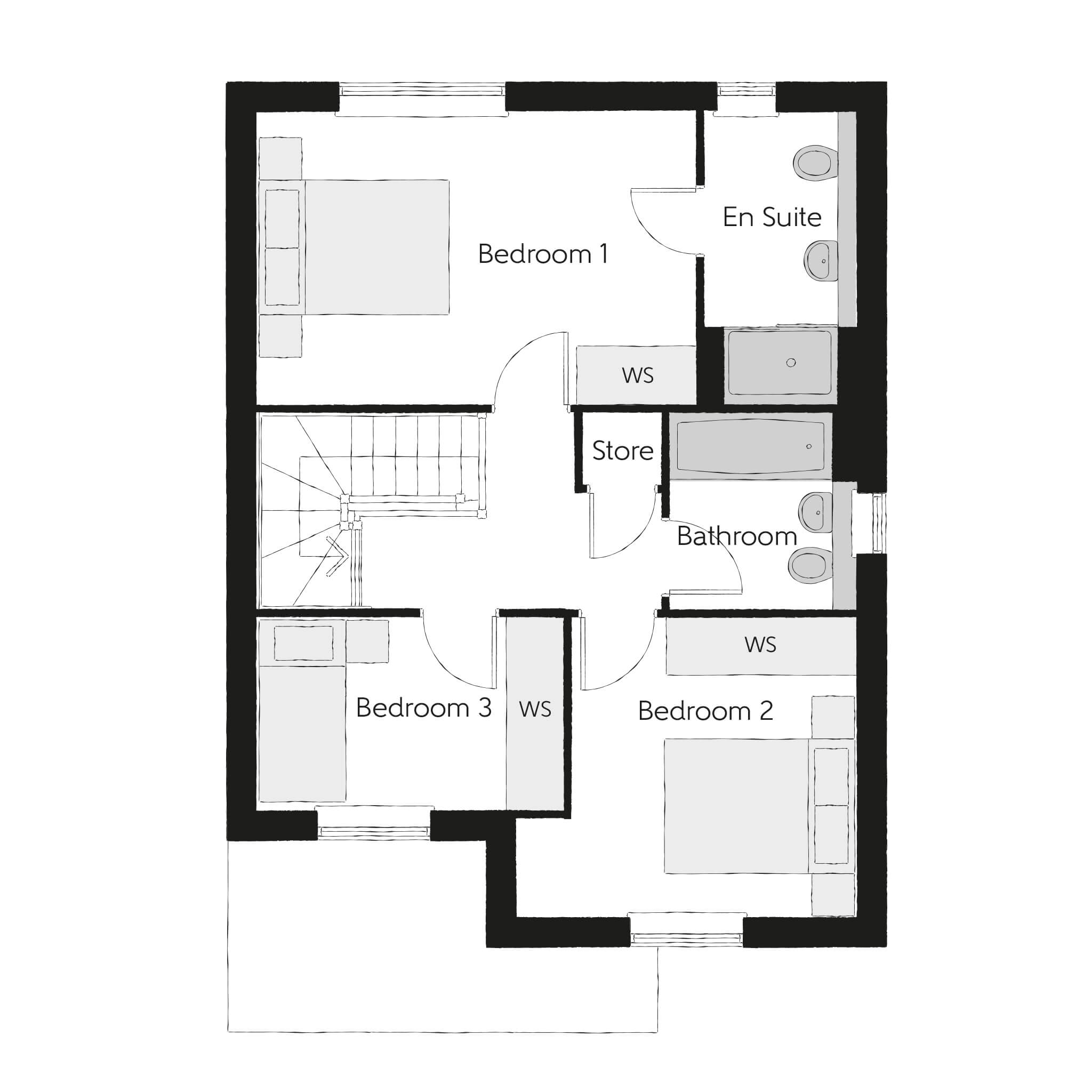 34, Euxton Lane, Chorley floorplan