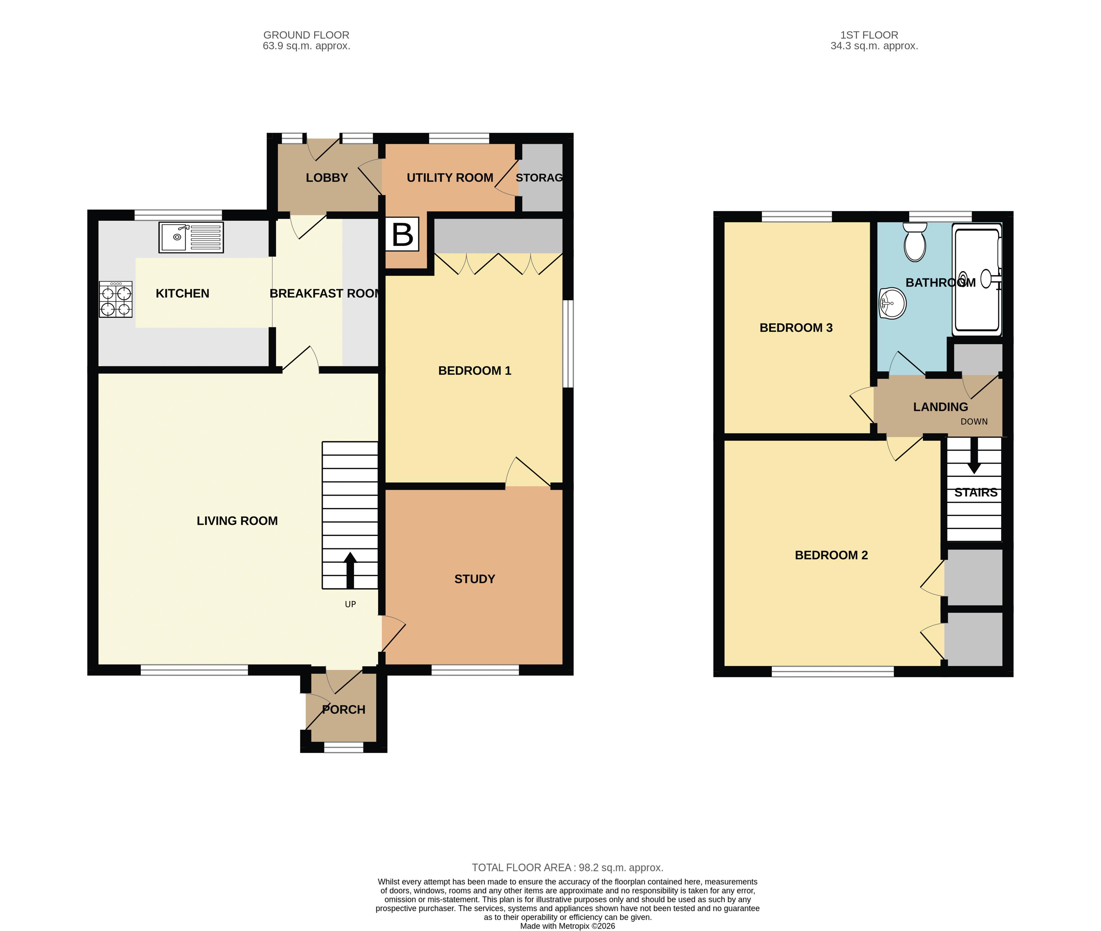 48, Polham Lane, Somerton floorplan