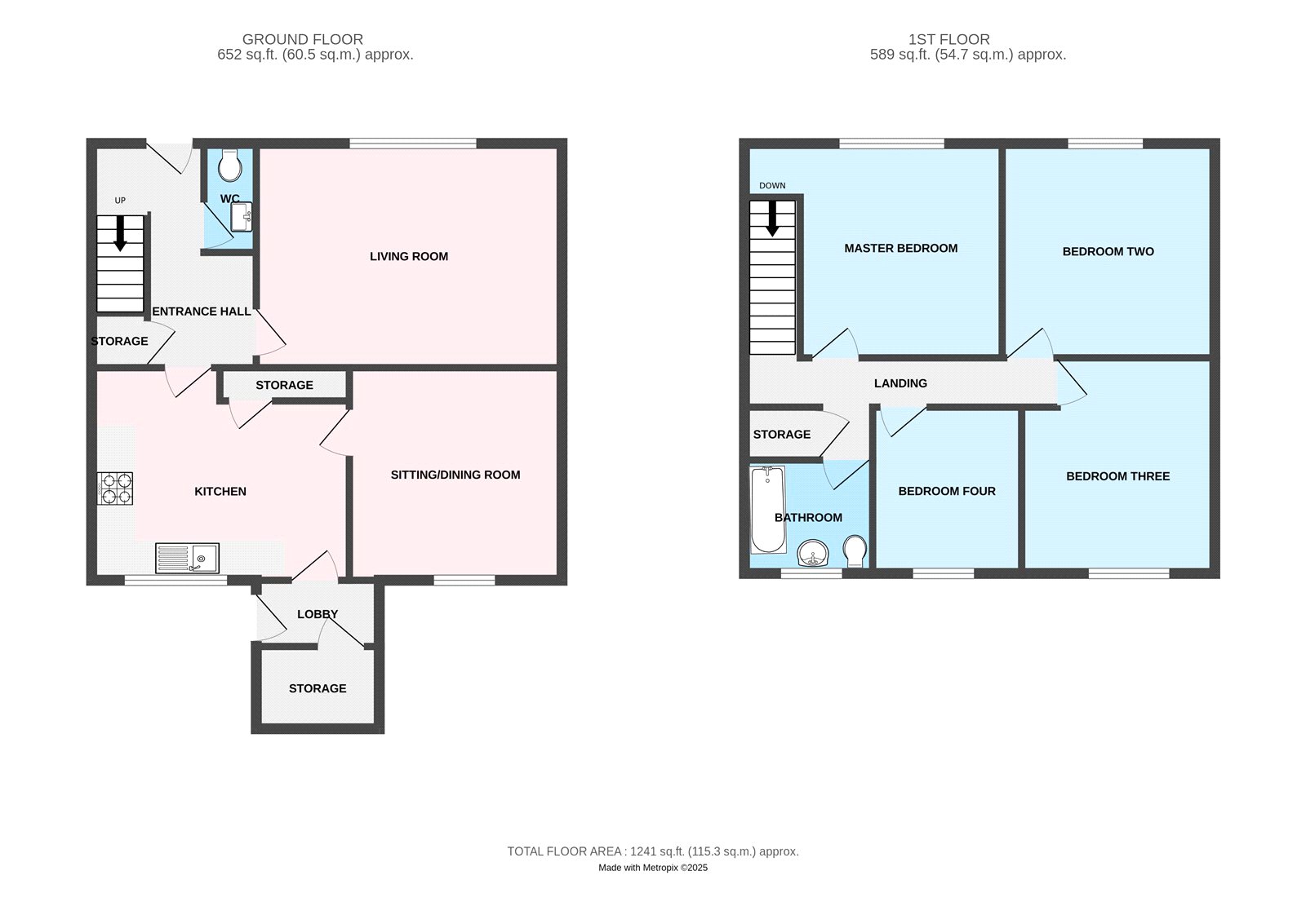 5, Overton Walk, West Midlands floorplan