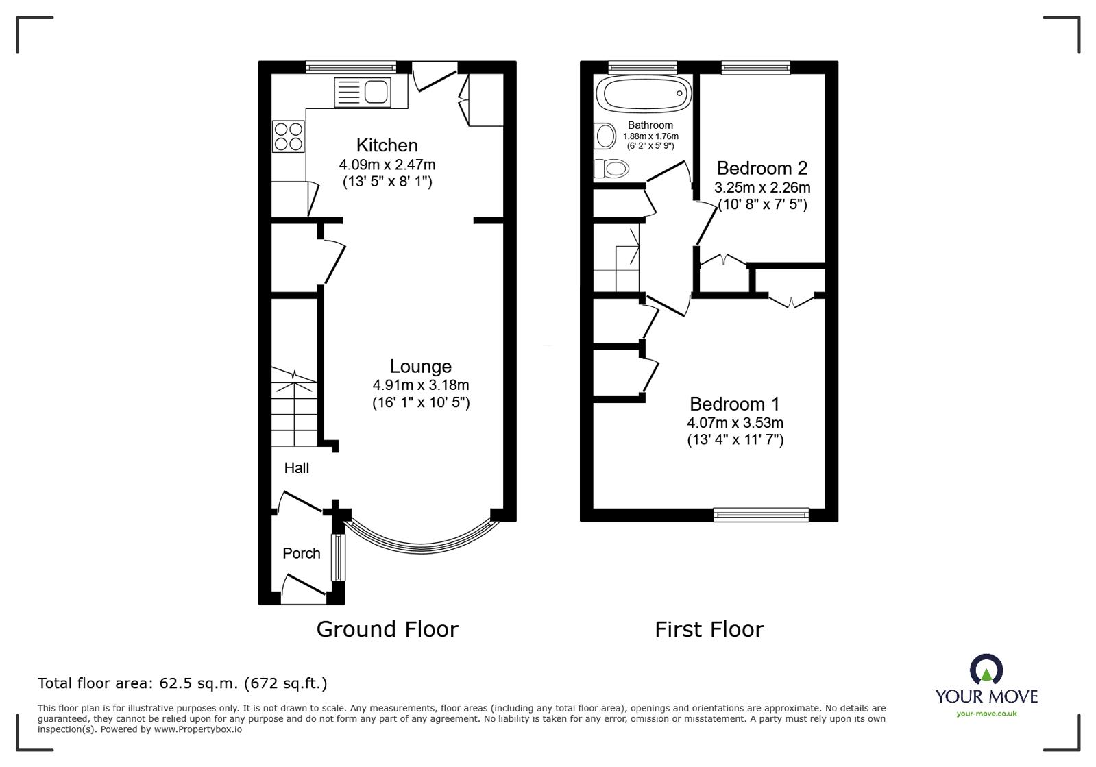27, Twycross Road, Hinckley floorplan