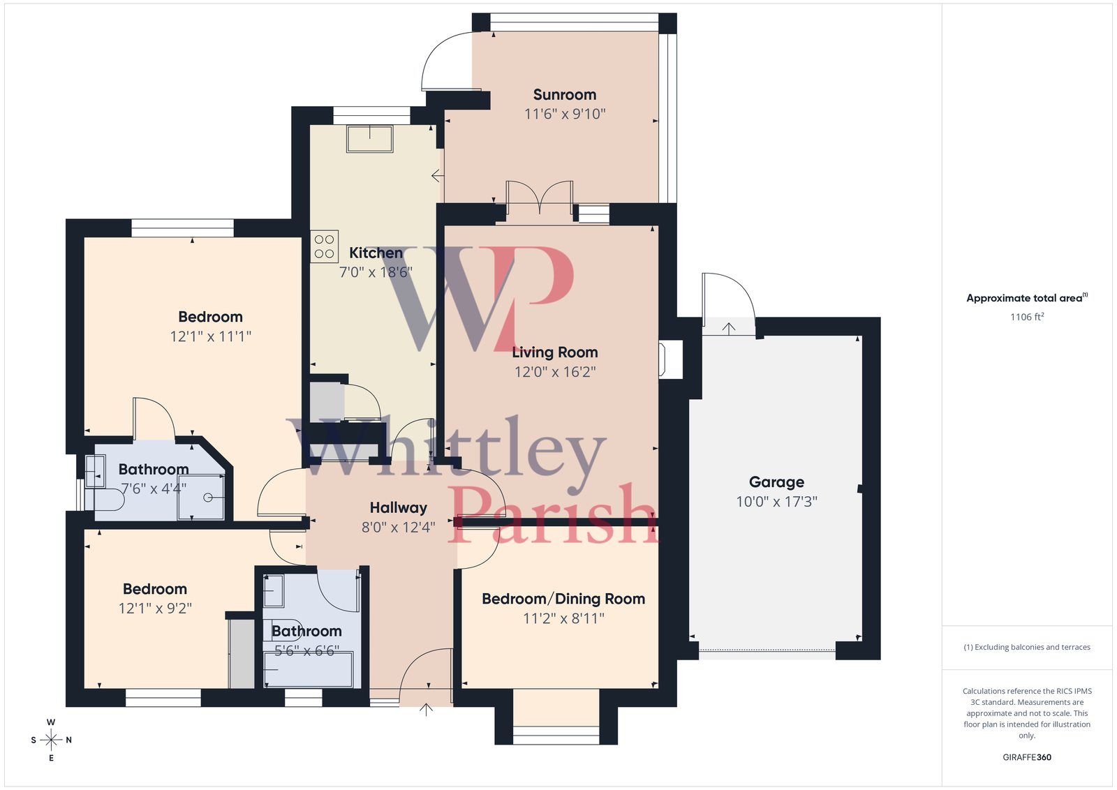 8, The Fairstead, Diss floorplan