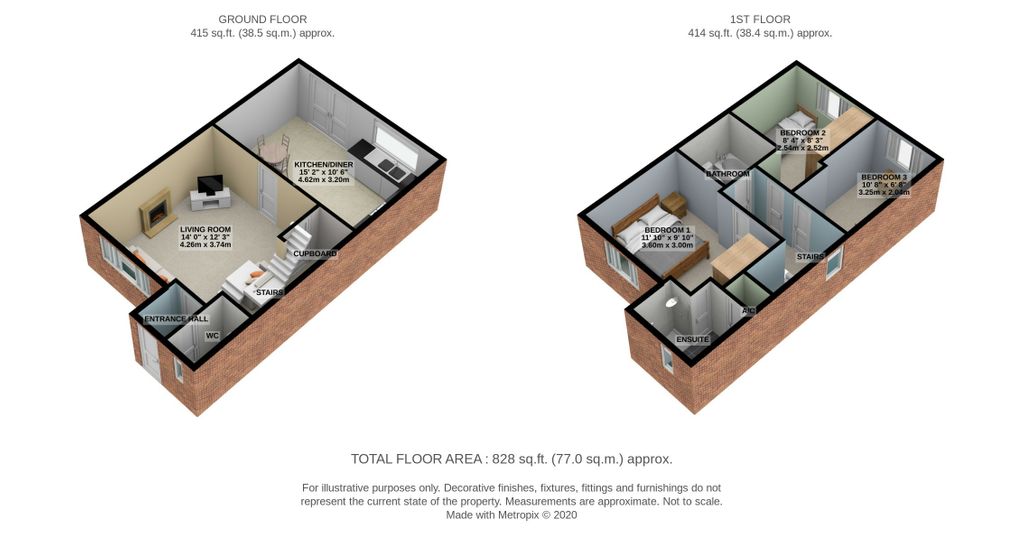 3 bed end terrace house for sale in Houghton Close, Asfordby Hill